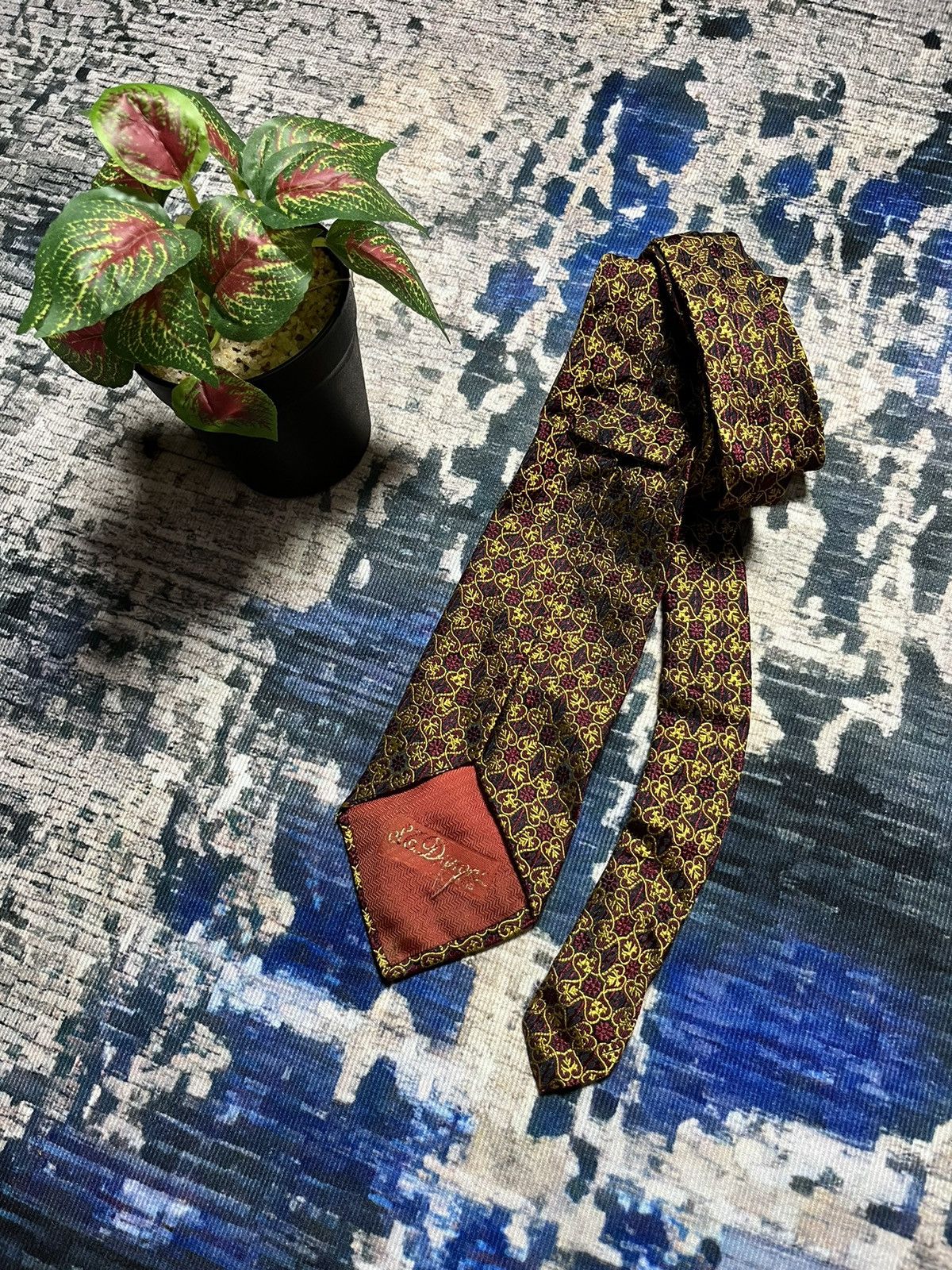 Handmade × Vintage 🔥Vintage Handmade Necktie Gold Chain By Italian Size ONE SIZE - 2 Thumbnail