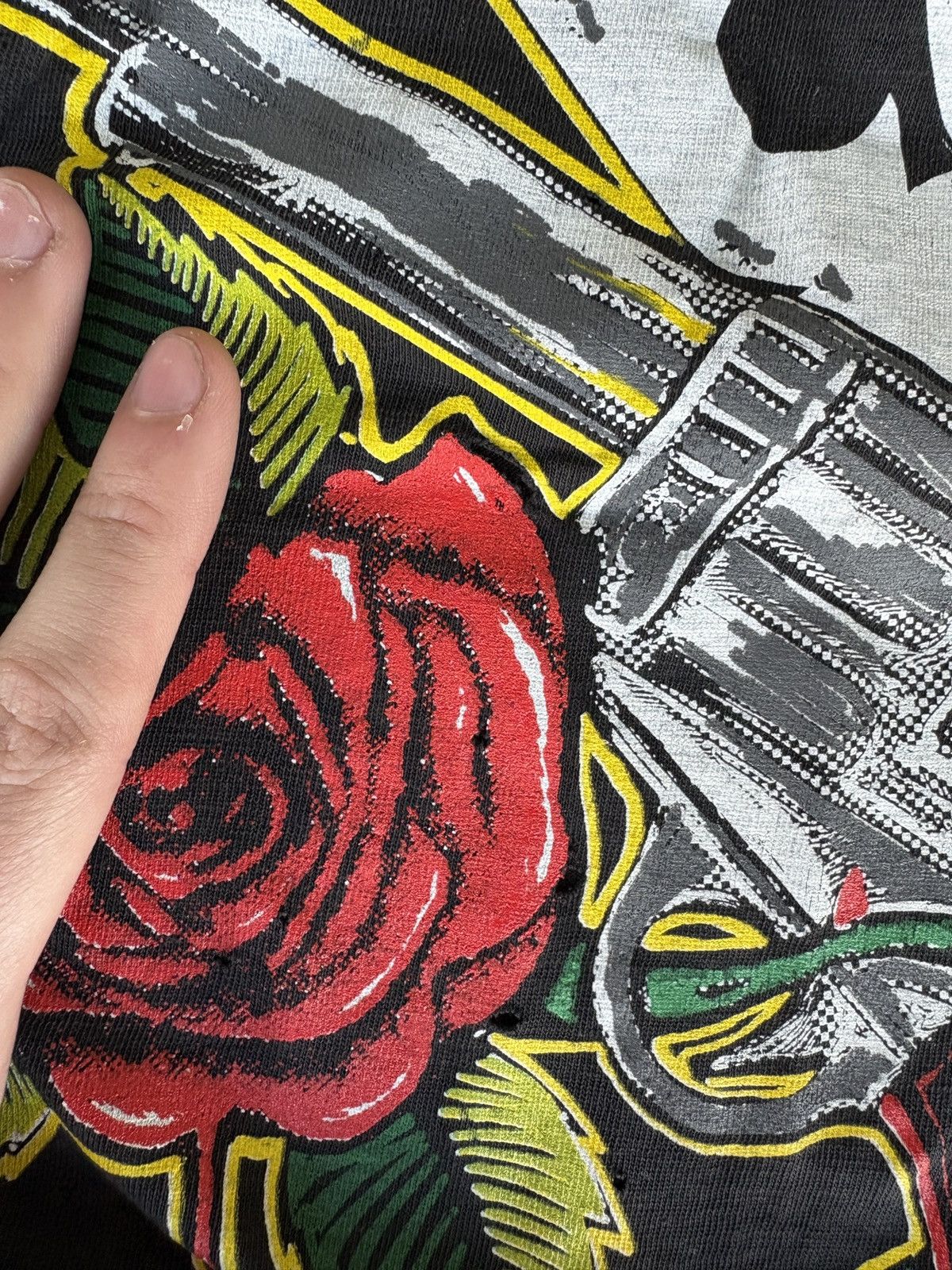 Guns N' Roses Guns N' Roses Vintage 90s Euro Bootleg Single Stitch Size US XL / EU 56 / 4 - 4 Thumbnail
