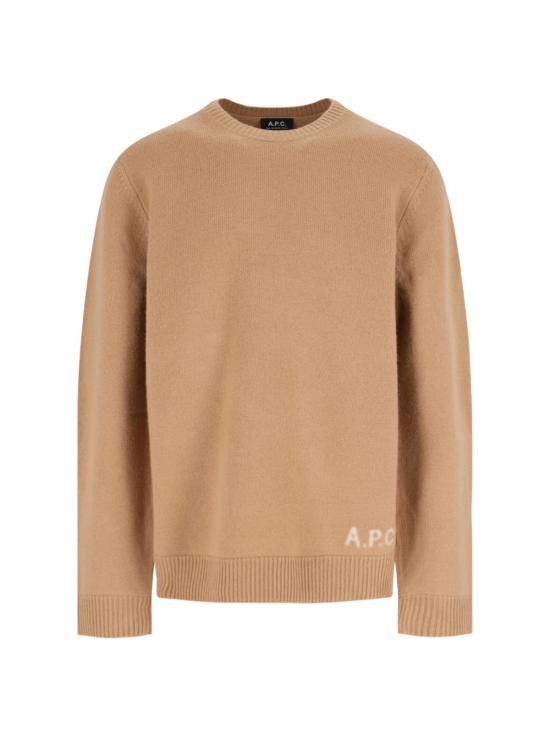 A.P.C. A.P.C. Men Sweater WVBDJ H23059 CAB Brown Size US XL / EU 56 / 4 - 1 Thumbnail