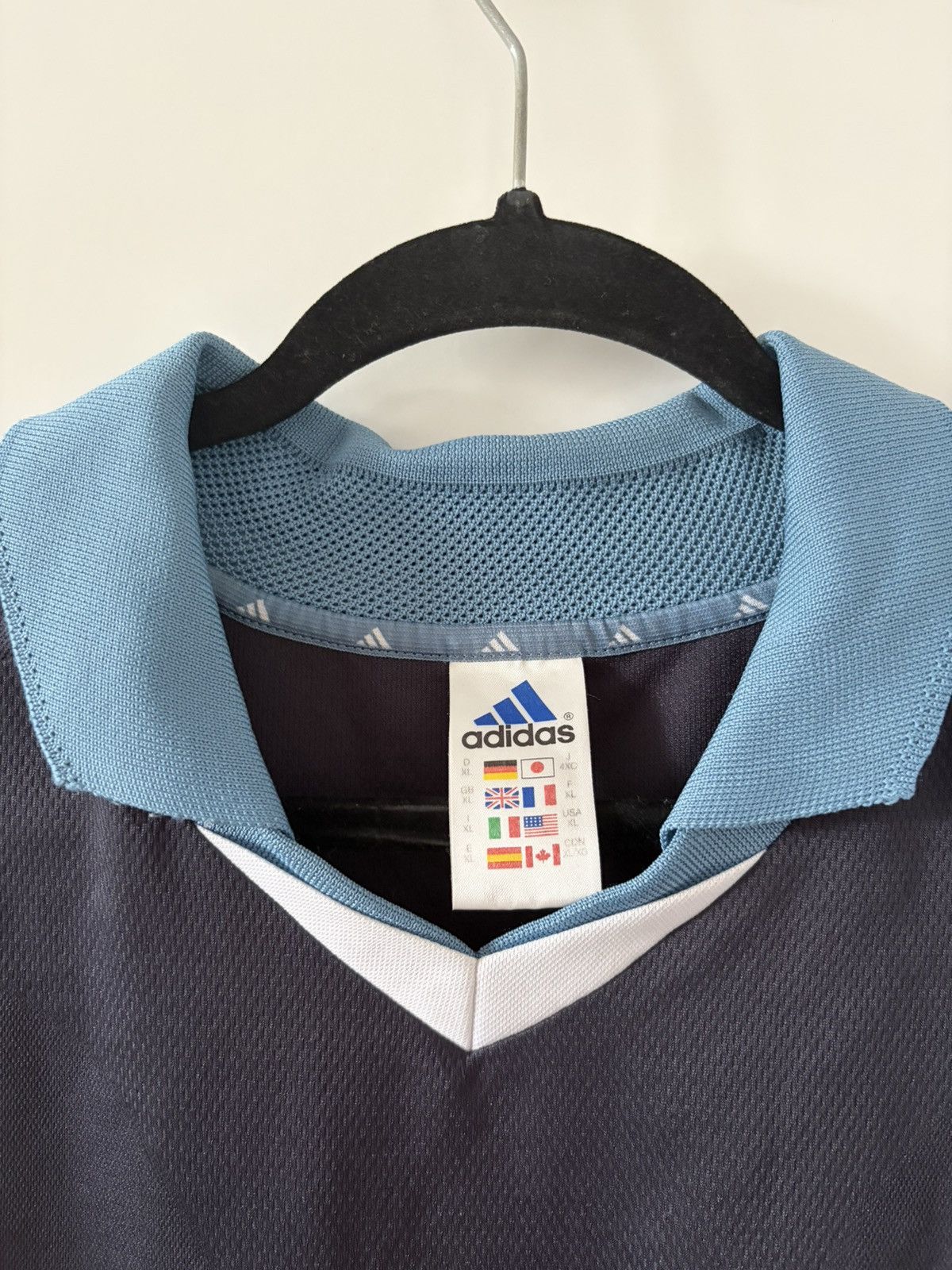 Adidas Olympique Marseille adidas 2001/2002 away Vintage Jersey Size US XL / EU 56 / 4 - 4 Thumbnail
