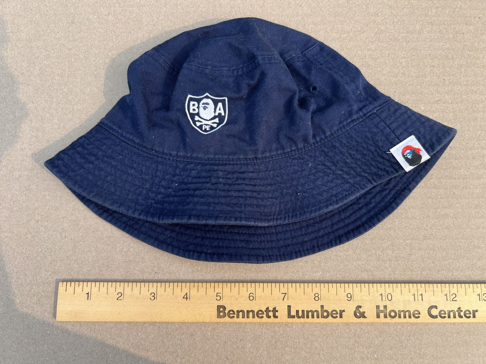 Bape BAPE Pirate Navy Bucket Hat Size ONE SIZE - 1 Thumbnail