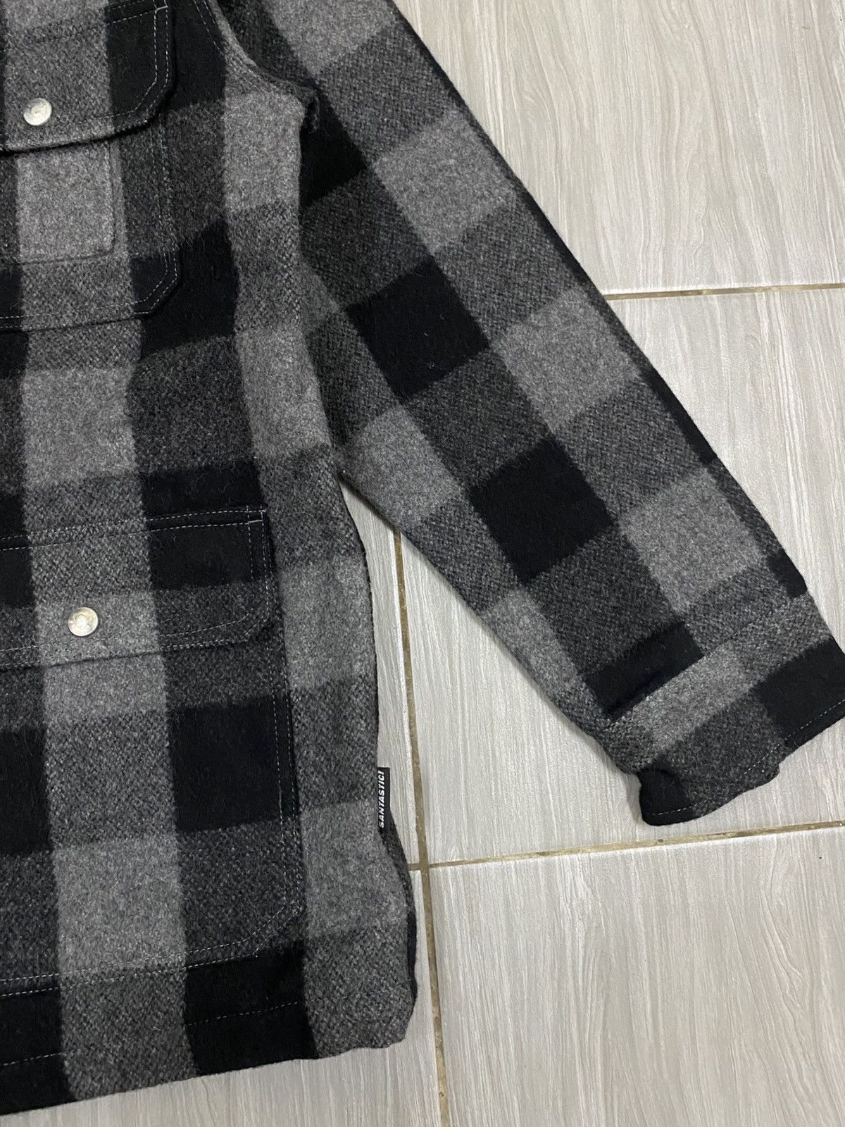 Filson Santastic Heavy Wool Mackinaw Style Jacket Plaid Size US XL / EU 56 / 4 - 6 Thumbnail