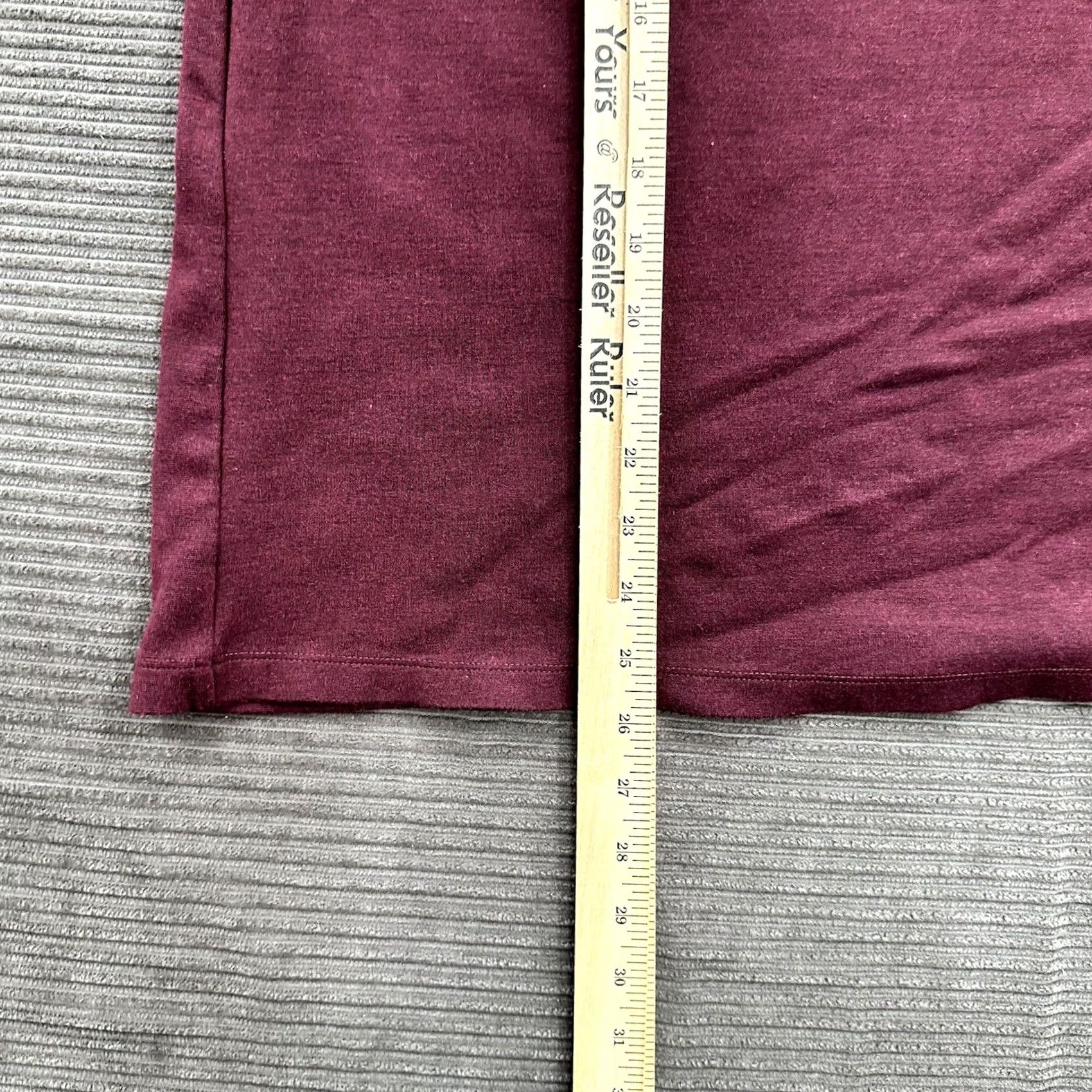 Mizzen+Main Mizzen + Main 1/4 Zip Sweater Men XL Burgundy Red Rayon Long Sleeve Solid Logo Zipper Casual Travel Golf Hiking Walking Size US XL / EU 56 / 4 - 5 Thumbnail