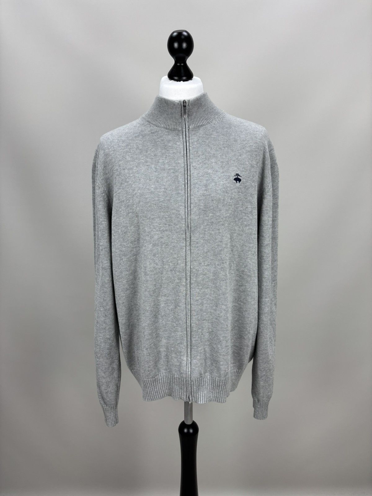 Brooks Brothers Mens sweater Brooks Brothers Size XL Color Gray Size US XL / EU 56 / 4 - 1 Thumbnail