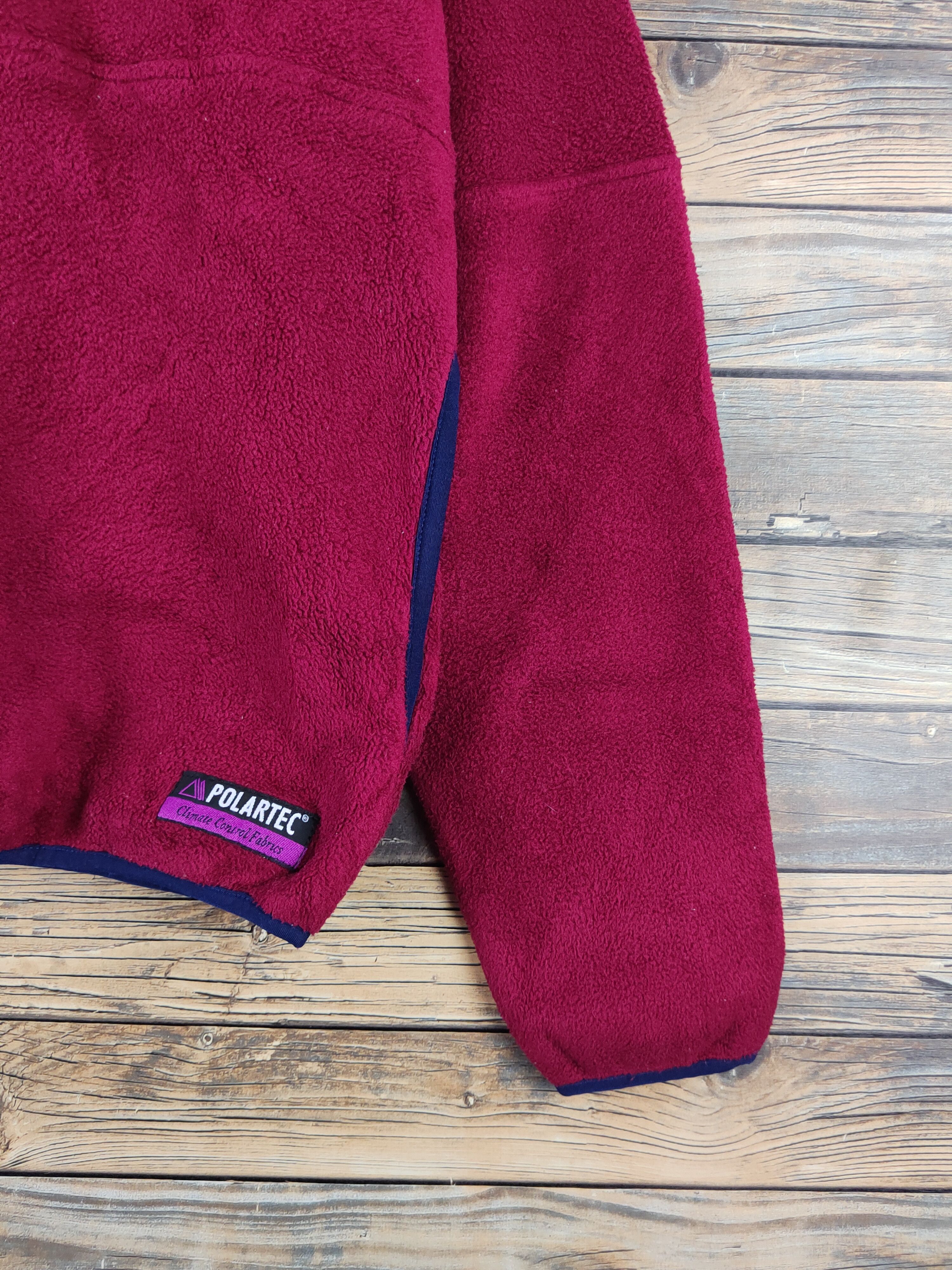 Penfield × Polartec DL Penfield Polartec Maroon Wool Sweatshirts #884 Size US XL / EU 56 / 4 - 9 Thumbnail