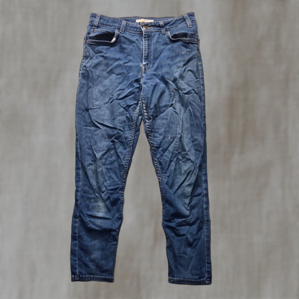 Levi's Levi's Jeans 731 Orange Tag Blue Denim High Rise Skinny Stretch Women's 31 Pants Jeans 90s Vintage No Size 24" / US 00 / IT 34 - 1 Thumbnail