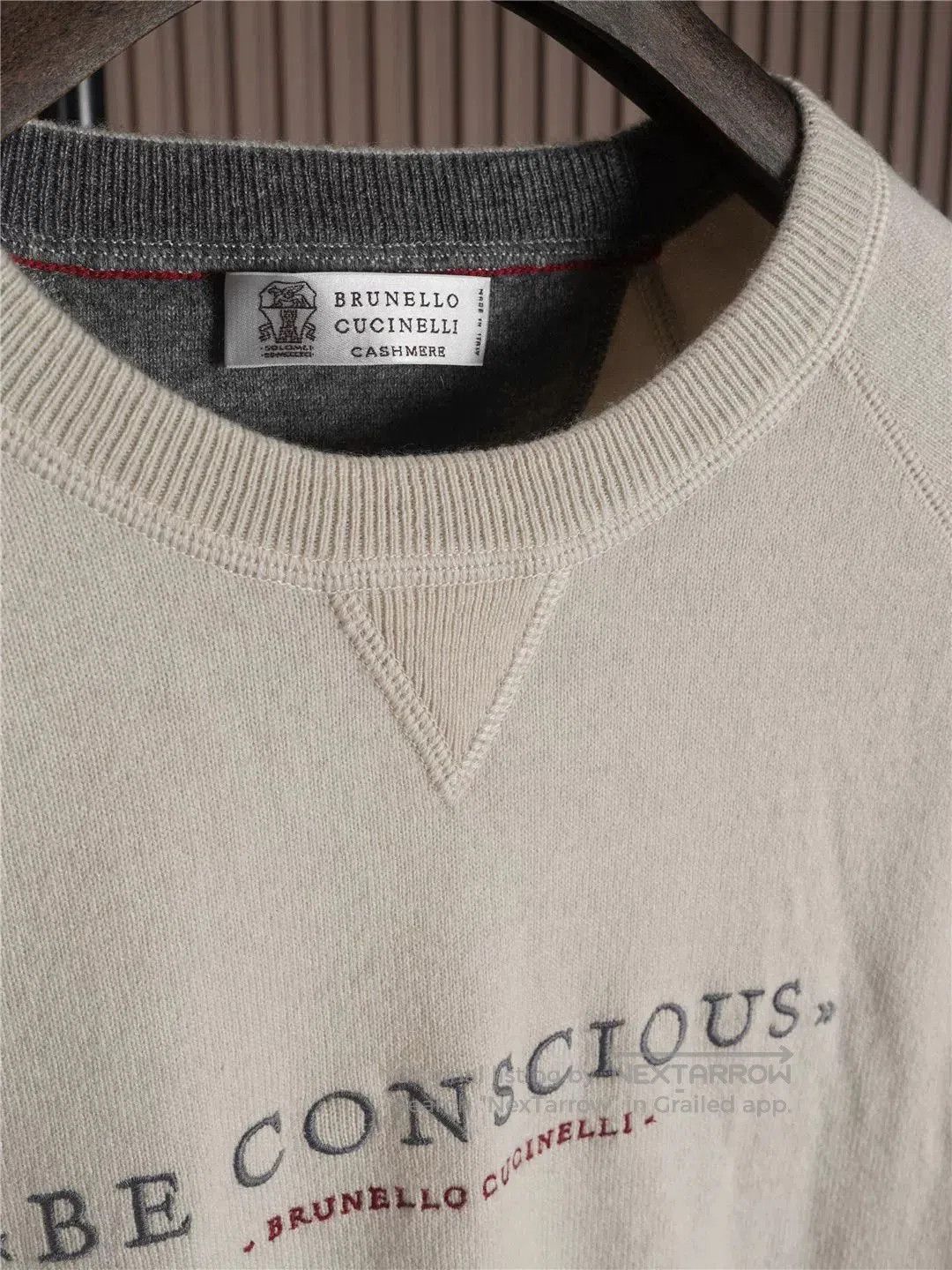Brunello Cucinelli Brunello Cucinelli Cashmere Sweatshirt. Size US M / EU 48-50 / 2 - 2 Thumbnail