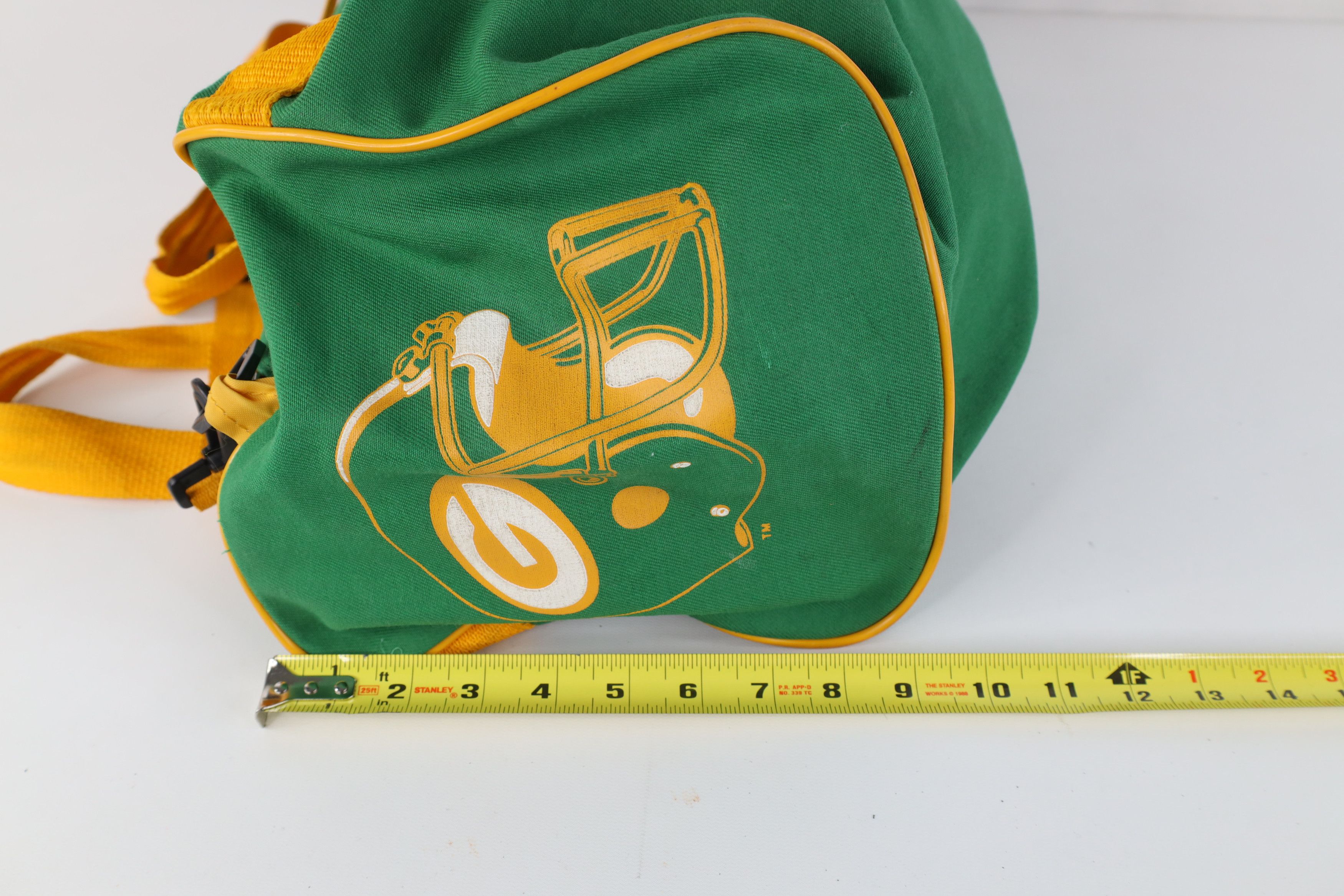 Vintage Vintage 60s 70s Green Bay Packers Football Duffel Bag Size ONE SIZE - 6 Thumbnail