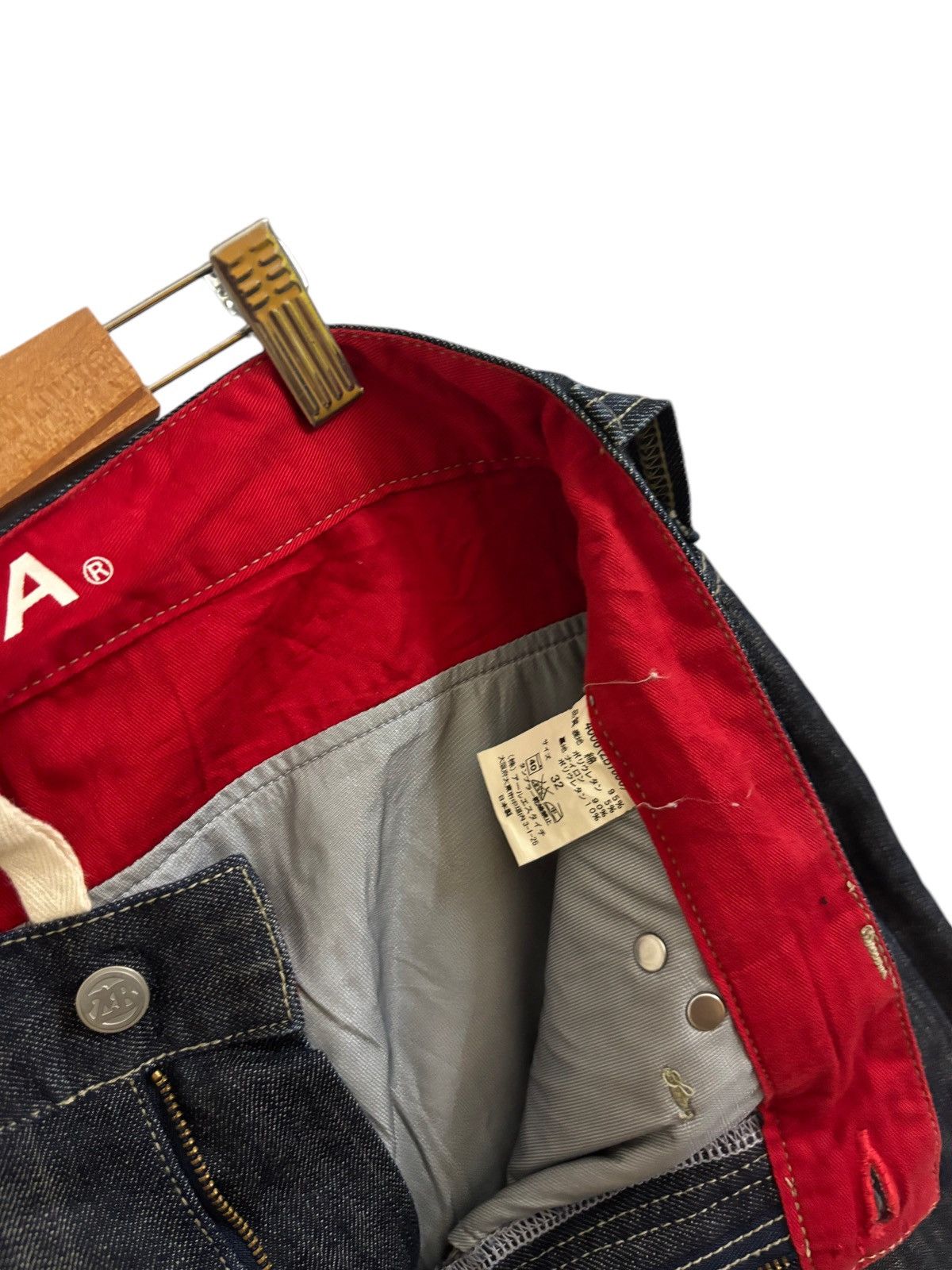 If Six Was Nine × Japanese Brand ZIM + BA BIKER STYLE JEANS SIZE 34 Size US 34 / EU 50 - 10 Thumbnail