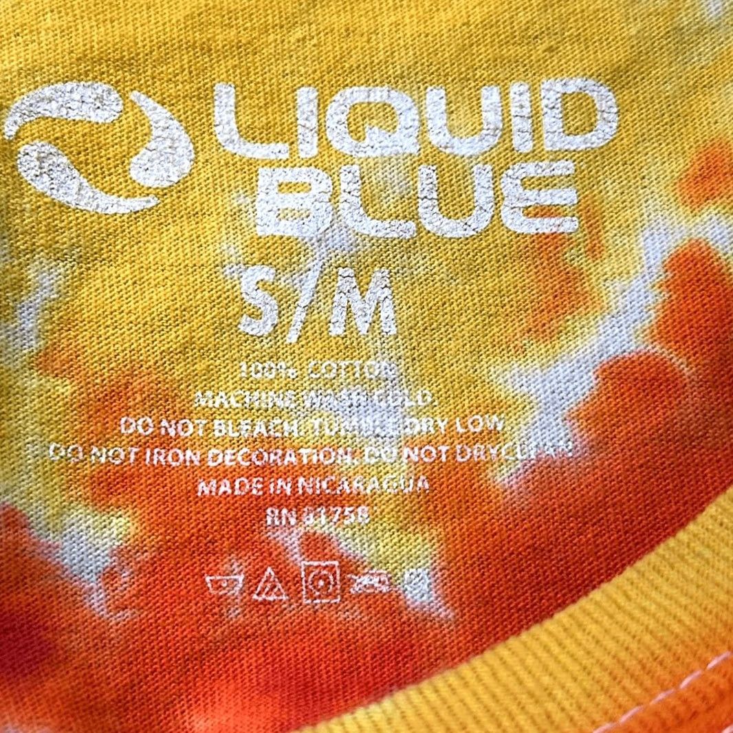 Liquid Blue Jimi Hendrix Experience Tye Dye Tshirt Band Tee Concert Shirt S/M Liquid Blue Mens M Multicolor (P2P 25” Length 29”) Size US M / EU 48-50 / 2 - 6 Thumbnail