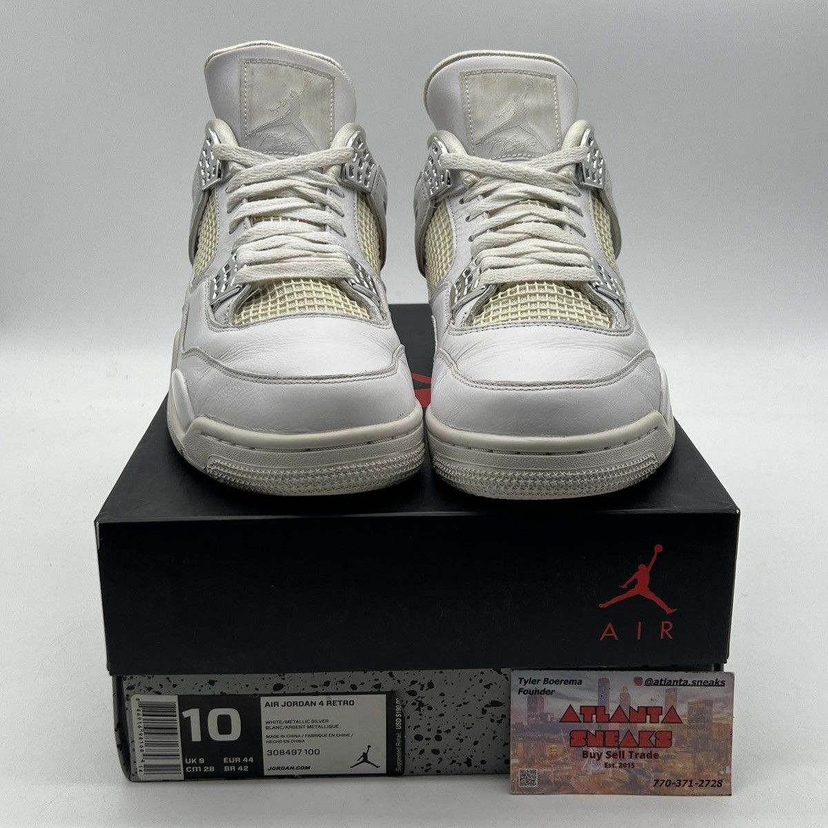 Jordan Brand Air Jordan 4 pure money Size US 10 / EU 43 - 2 Thumbnail