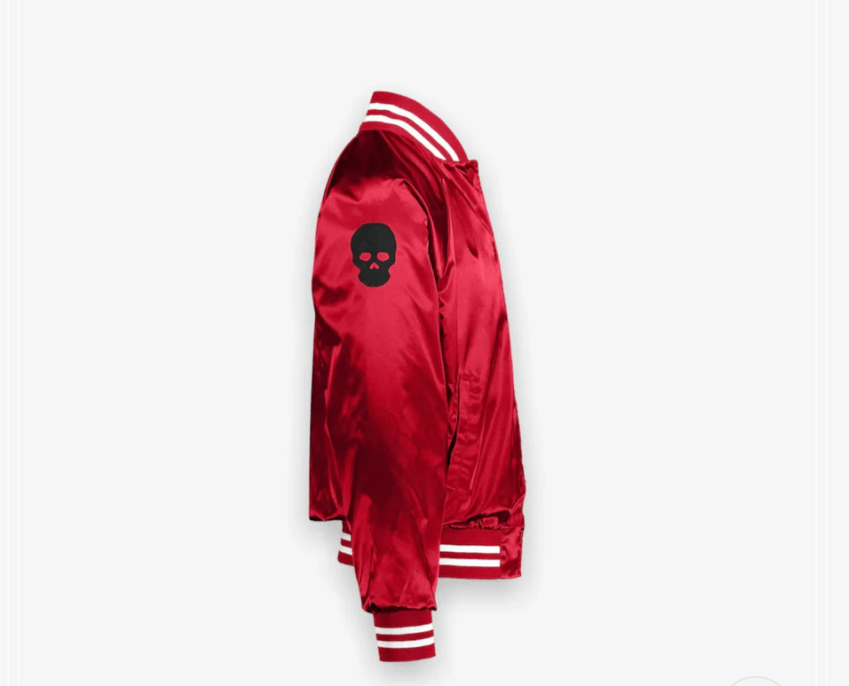 Other B wood Air Pablo Flight Jacket Red Satin Size S (NWOT) Size US S / EU 44-46 / 1 - 2 Thumbnail