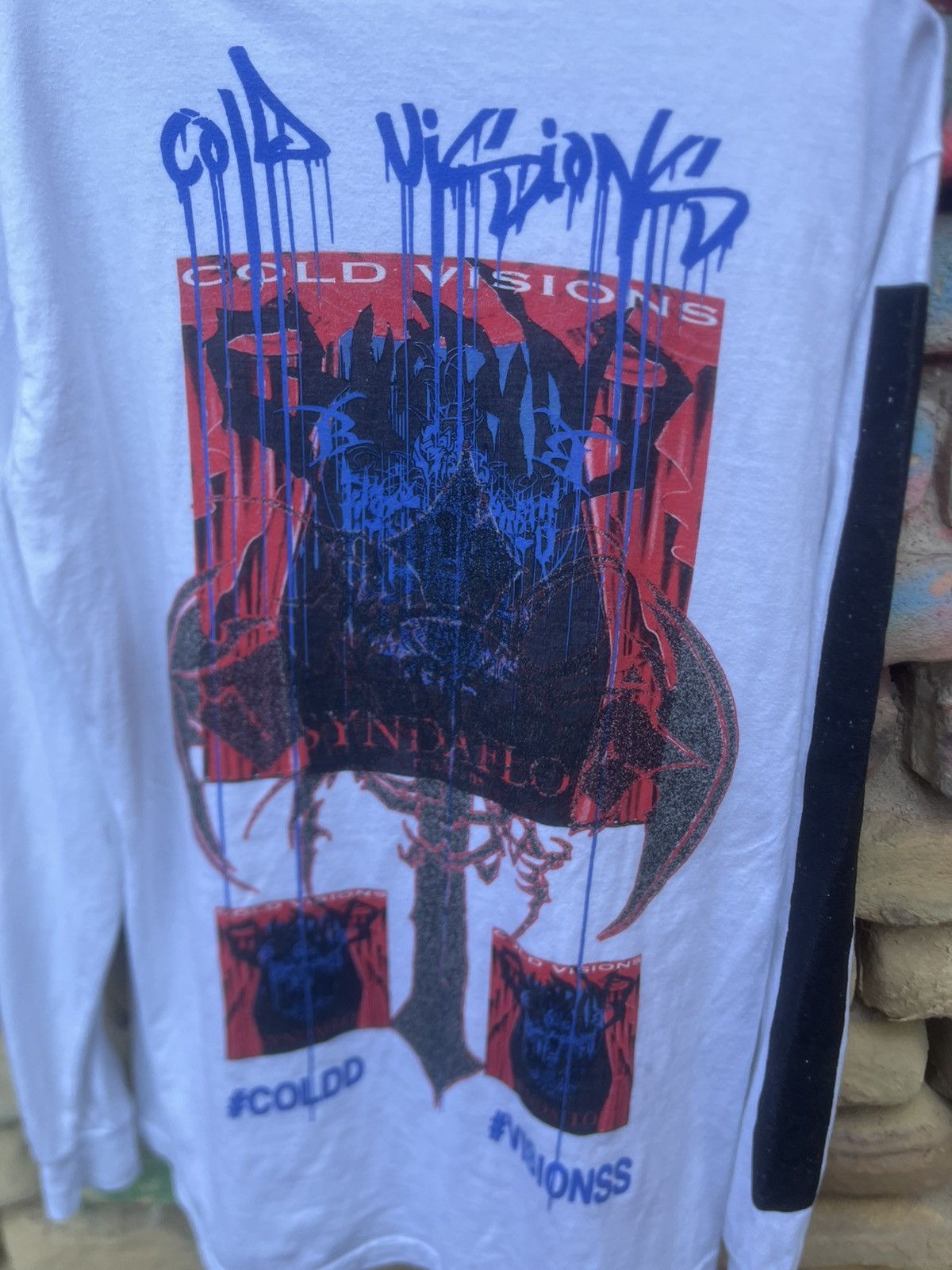 Drain Gang × Yung Lean Bladee Cold visions tour longsleeve Size US M / EU 48-50 / 2 - 7 Thumbnail