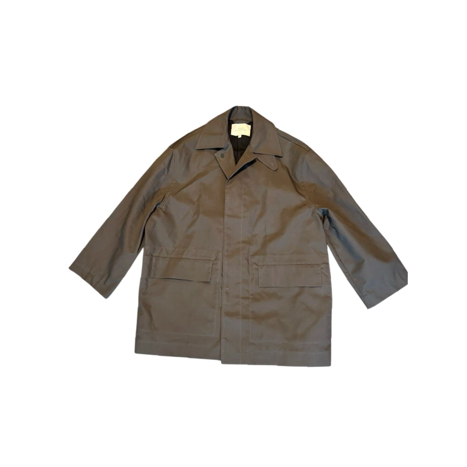 Studio Nicholson Studio Nicholson Measure Oversized Jacket Size XS Moss Black Size US XS / EU 42 / 0 - 3 Thumbnail