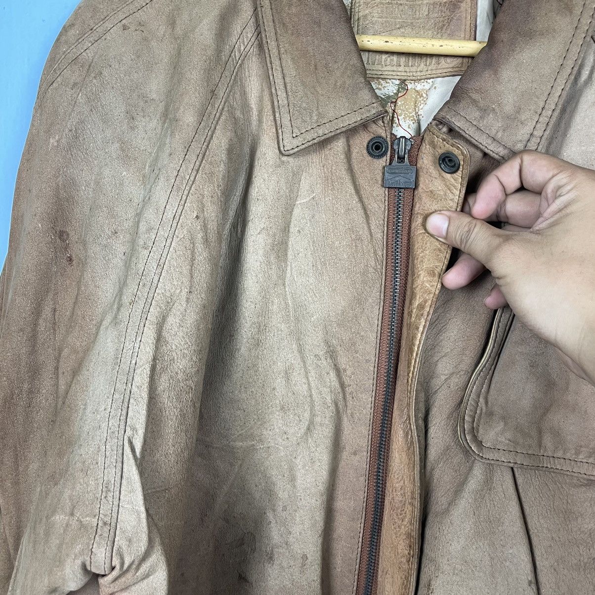 Marlboro Adventure Team Marlboro Adventure Teams USA Map Inner Leather Size US L / EU 52-54 / 3 - 13 Thumbnail