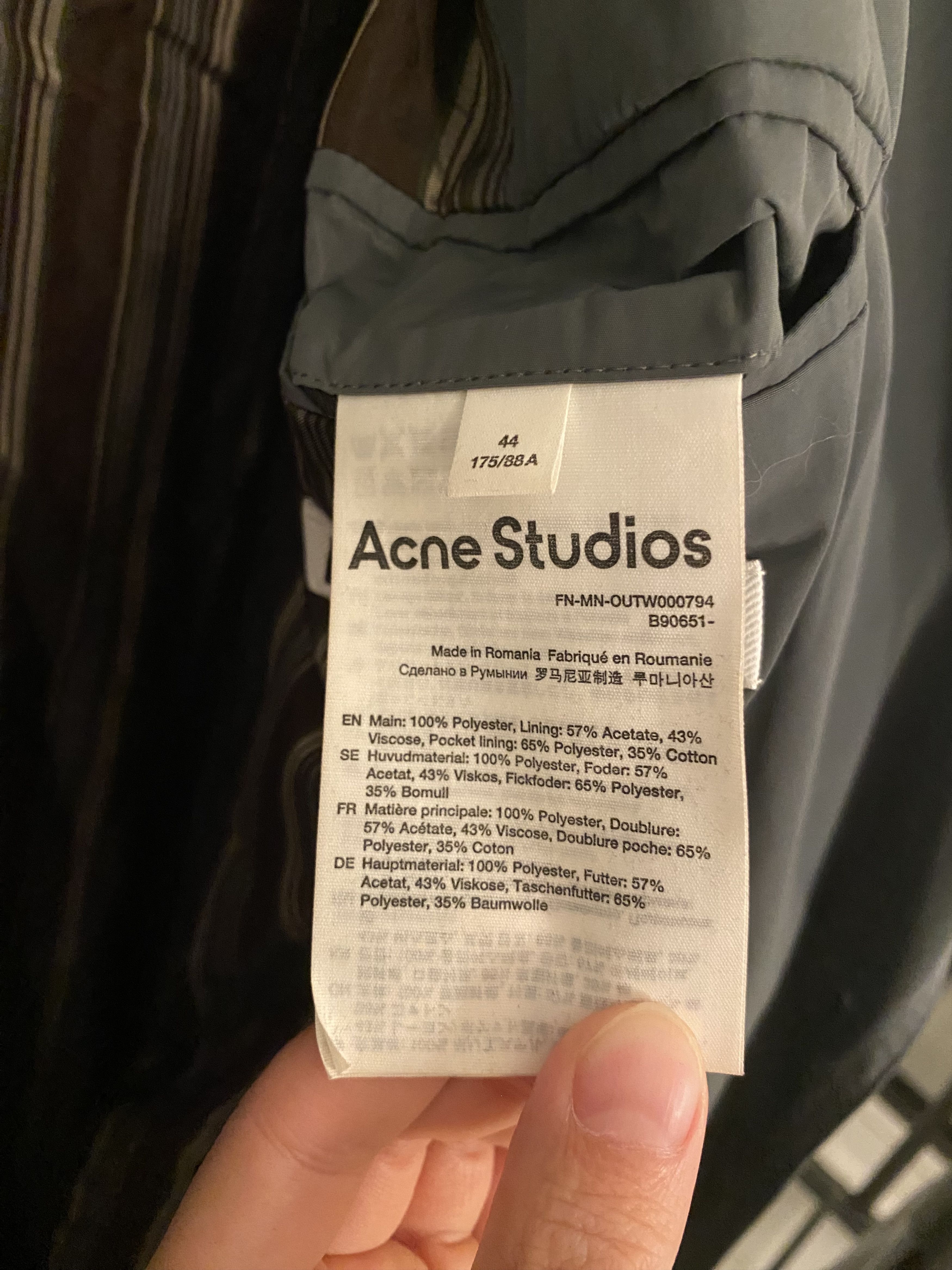 Acne Studios Acne Studios Trench Coat Size US S / EU 44-46 / 1 - 4 Thumbnail