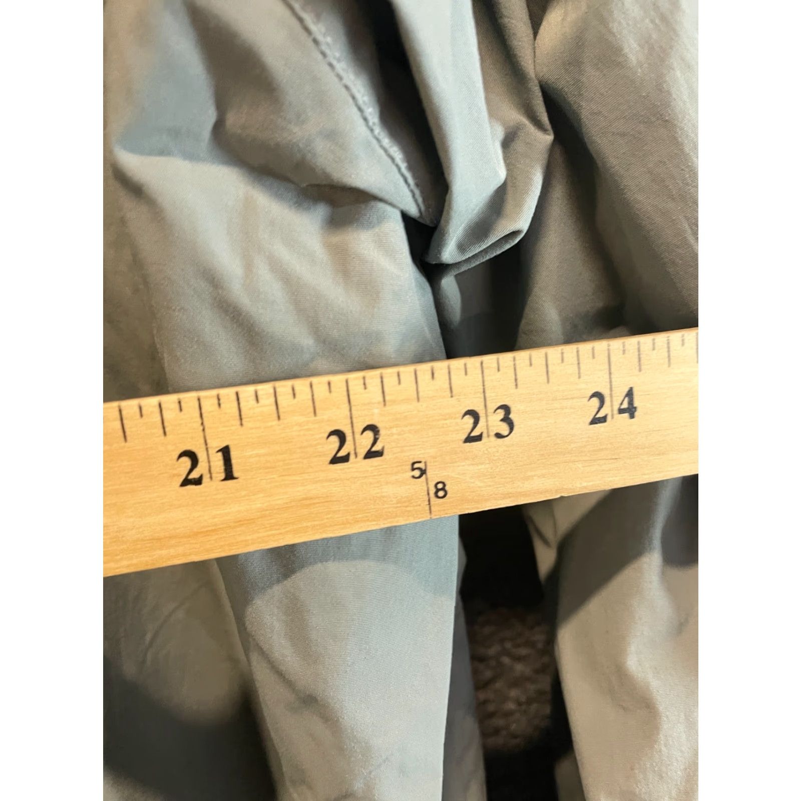 Vintage Grays Army Jacket Full Zip Lined Gray XL Men Regular Nylon Jacket, Stand-Up Collar, Zipper, Military Style, Solid, Polyester Insulation, Button? Size US XL / EU 56 / 4 - 3 Thumbnail