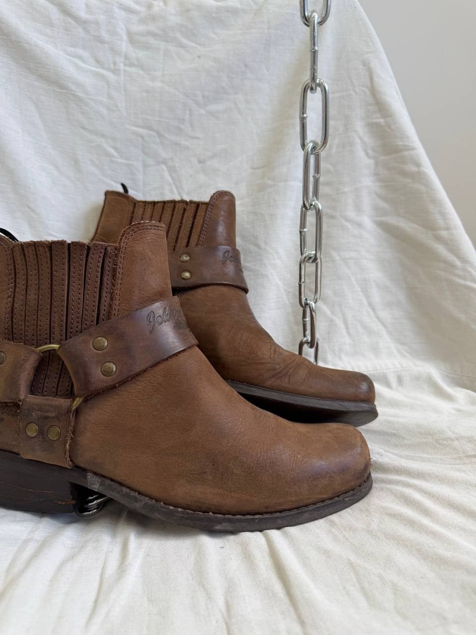 If Six Was Nine Ankle zipper guidi style boots y2k opium punk style 90s Size US 6.5 / IT 36.5 - 4 Thumbnail