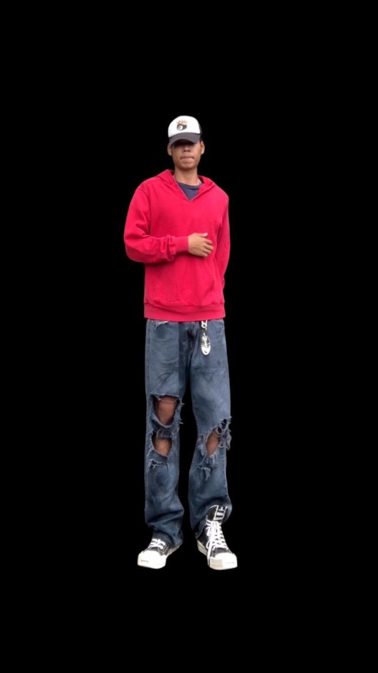 Designer Authentic Signature Levi Strauss Regular Fit (Custom 1/1) Size US 34 / EU 50 - 3 Thumbnail