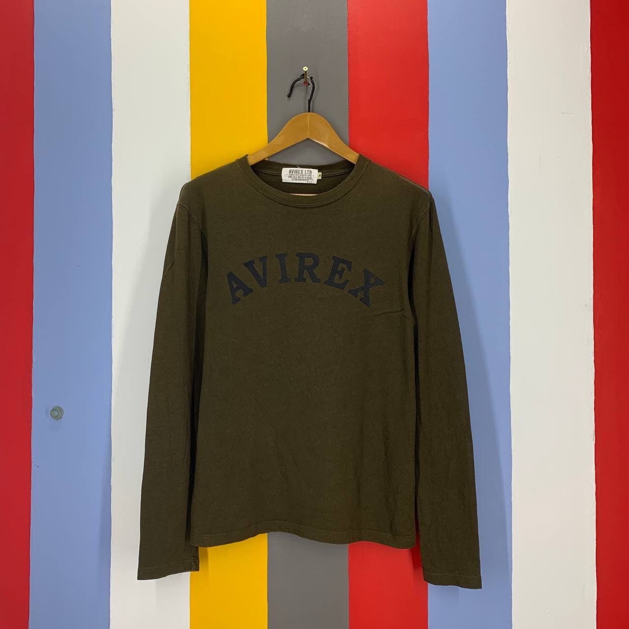 Avirex AVIREX Long Sleeve T Shirt #2077/16 Size US S / EU 44-46 / 1 - 1 Thumbnail
