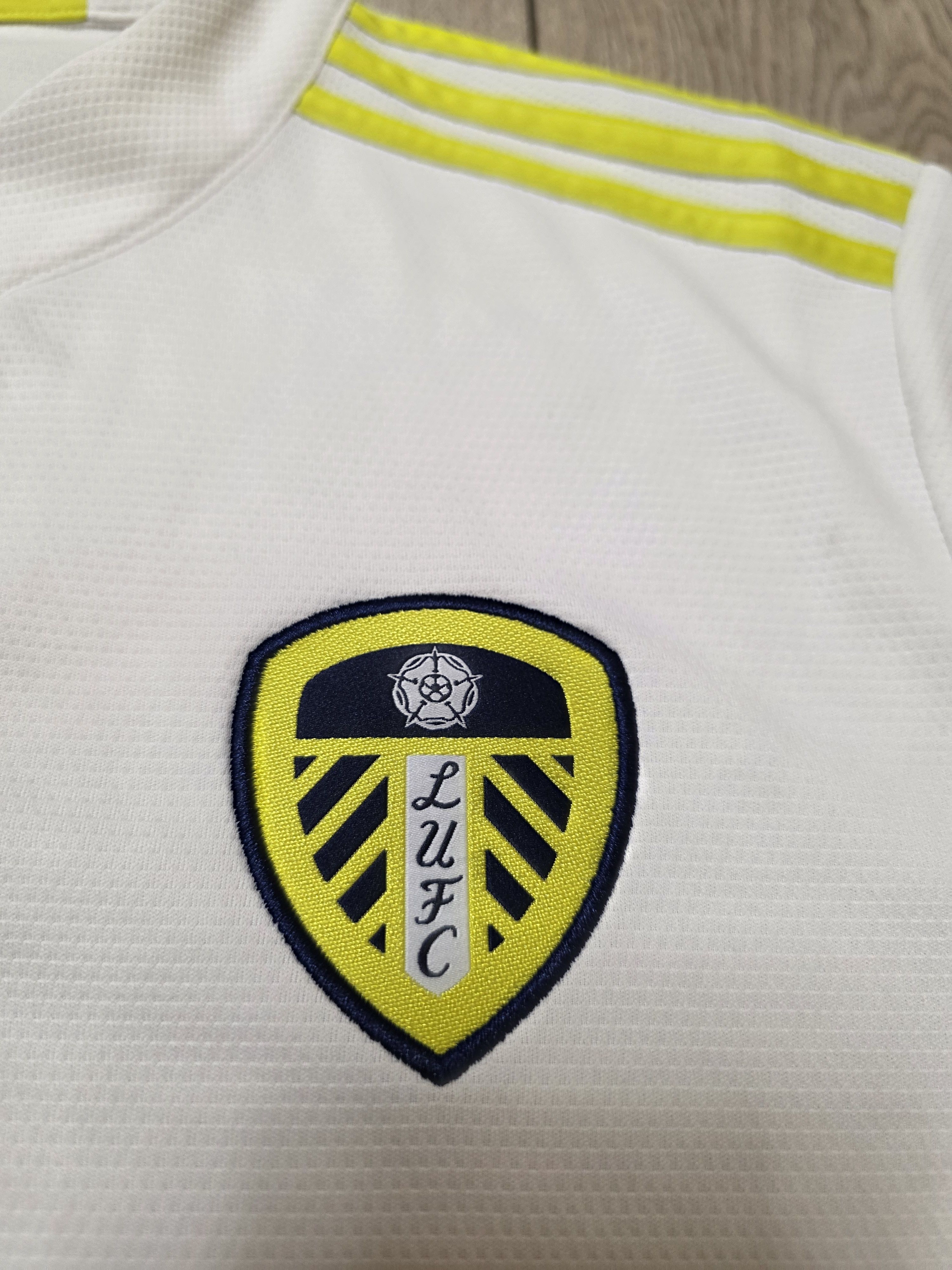 Adidas LEEDS UNITED 2020 2021 HOME FOOTBALL SHIRT SOCCER JERSEY Size US XL / EU 56 / 4 - 4 Thumbnail