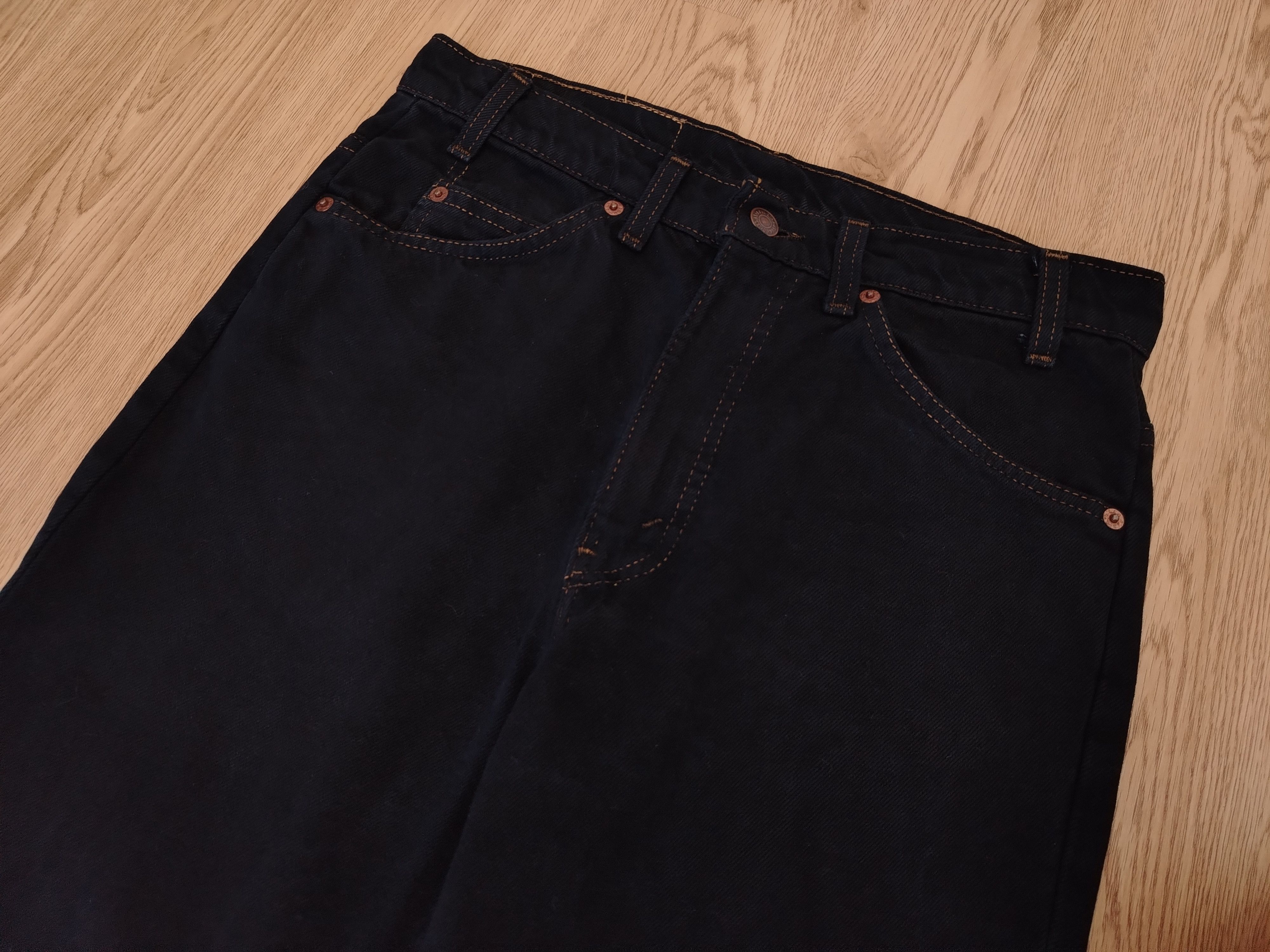 Levi's Levis 517 Jeans Bootcut Super Black USA Size US 31 - 9 Thumbnail