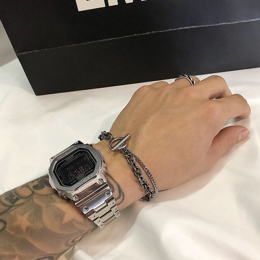Jewelry Hip-hop Bracelet Y2K Punk Chain Gotch Bracelets Chains Size ONE SIZE - 4 Thumbnail