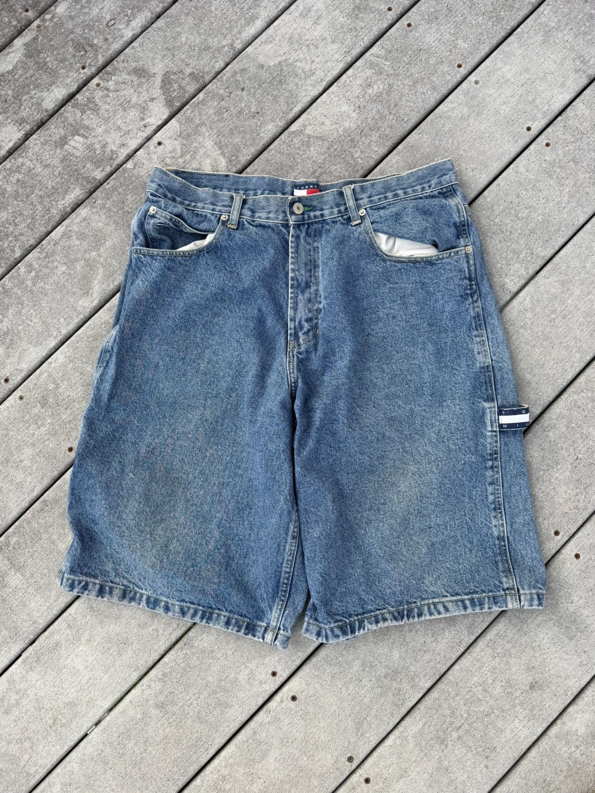 Tommy Hilfiger Vintage Tommy Hilfiger jorts Size US 36 / EU 52 - 3 Thumbnail