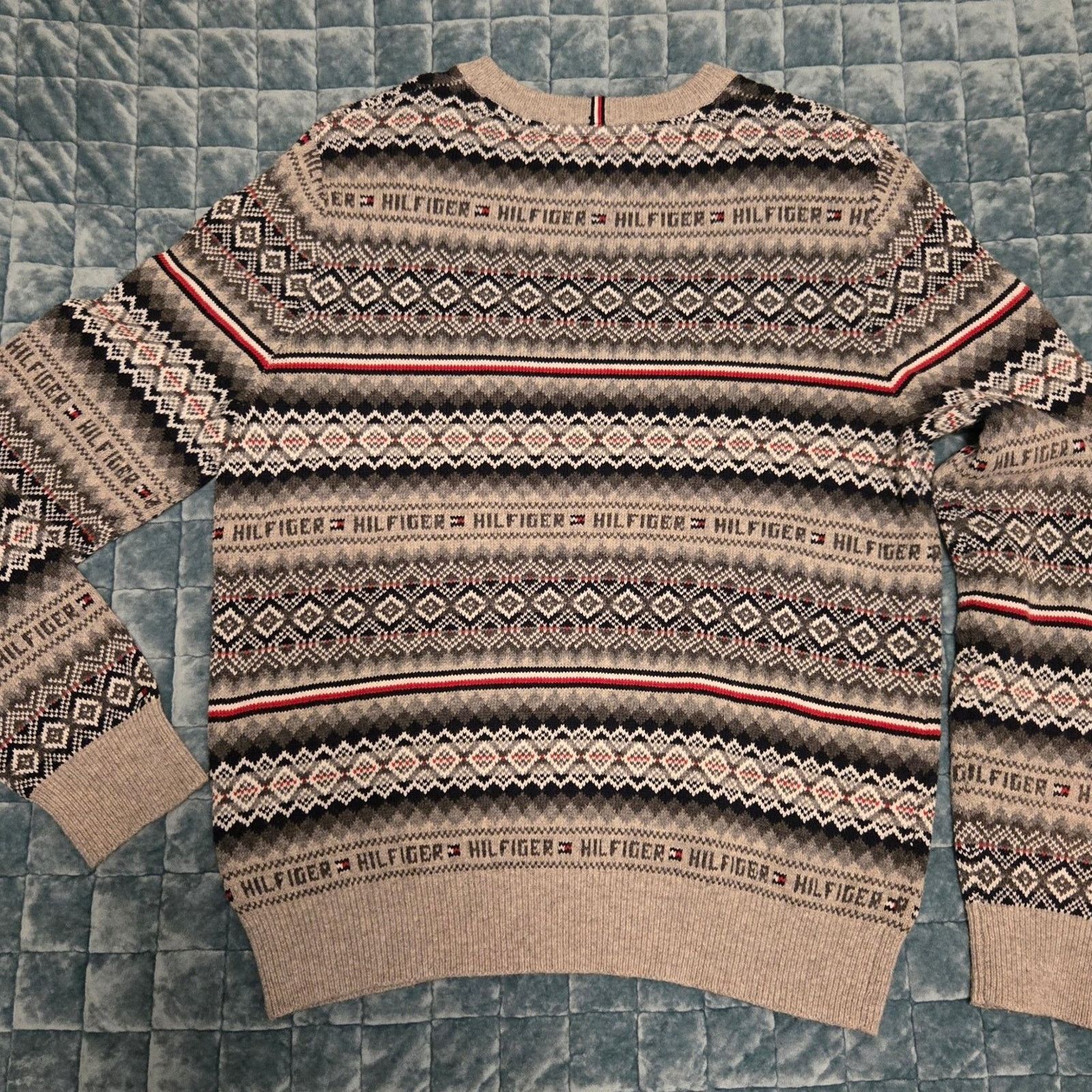 Tommy Hilfiger Tommy Hilfiger Men's Flynn Fair Isle Sweater Size US M / EU 48-50 / 2 - 6 Thumbnail