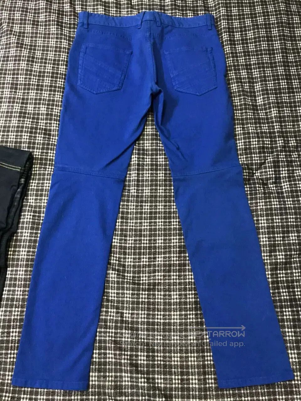 Just Cavalli Just Cavalli Blue Washed Biker Jeans. Size US 32 / EU 48 - 7 Thumbnail