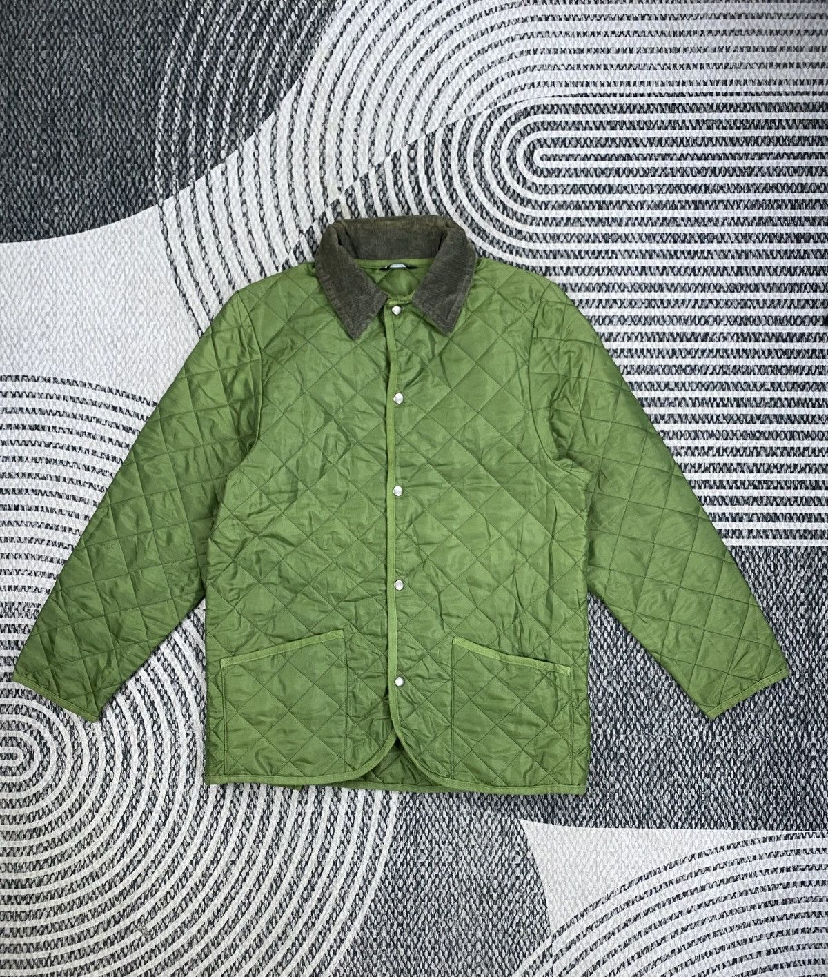 Mackintosh Vintage Mackintosh Green Puffer Button Jacket Size US M / EU 48-50 / 2 - 1 Thumbnail
