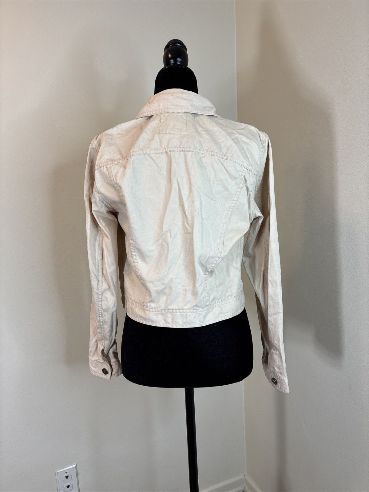 Versace × Vintage Vintage Versace Khaki Jacket Size XS / US 0-2 / IT 36-38 - 5 Thumbnail