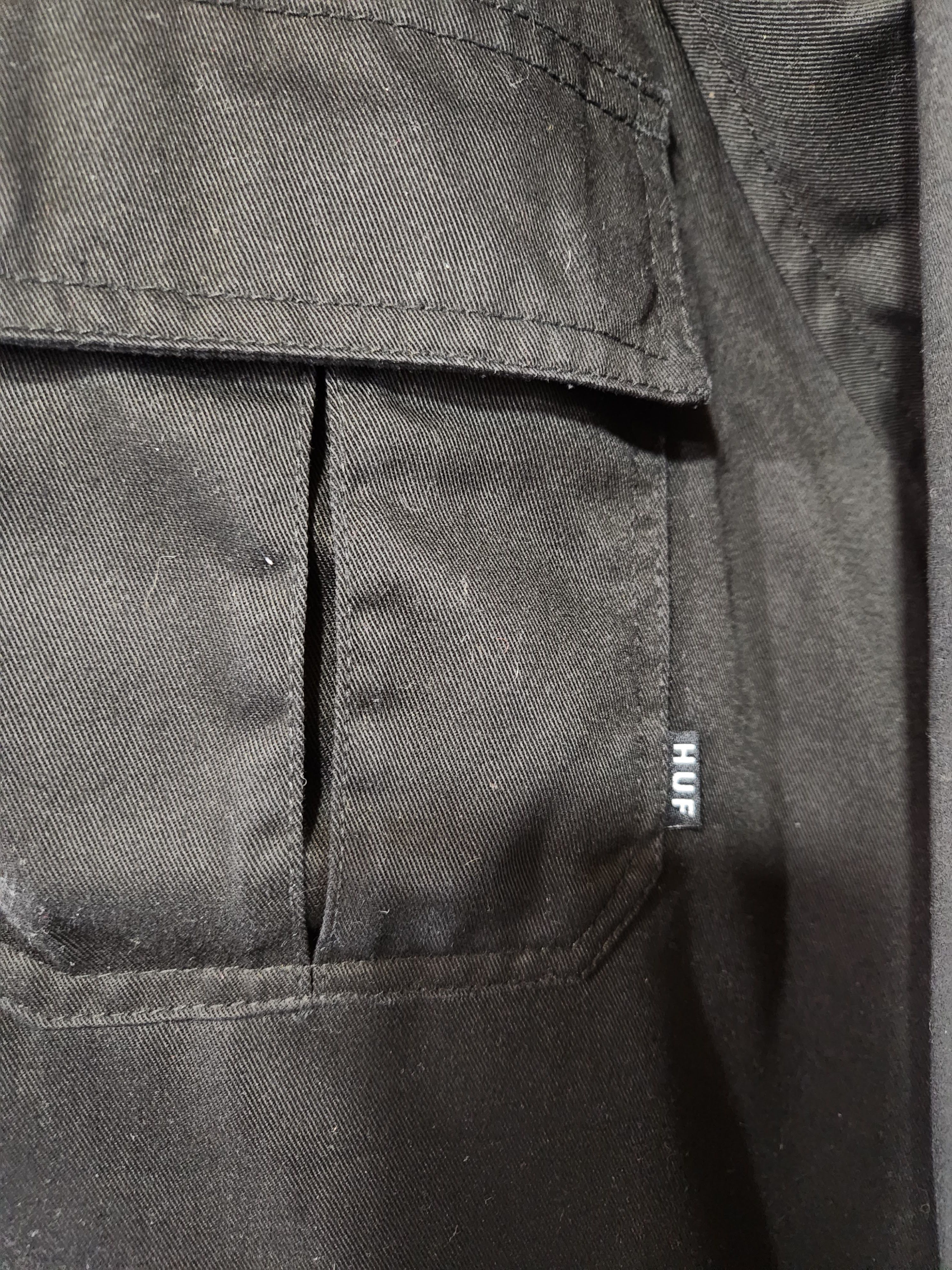 Huf Black M-65 Military Style 3/4 Length Coat L Size US L / EU 52-54 / 3 - 3 Thumbnail