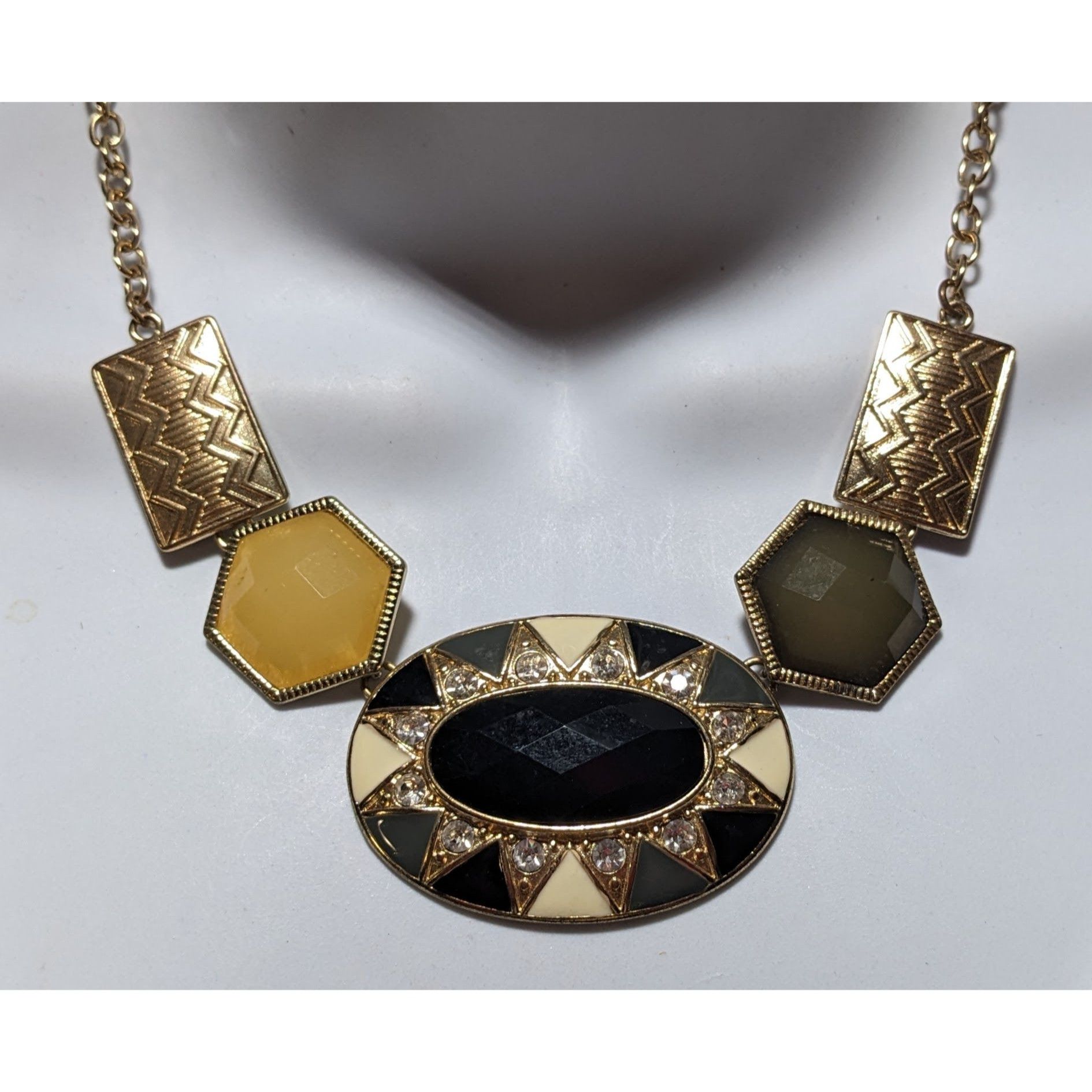 Other Geometric Glam Statement Necklace Size ONE SIZE - 8 Thumbnail