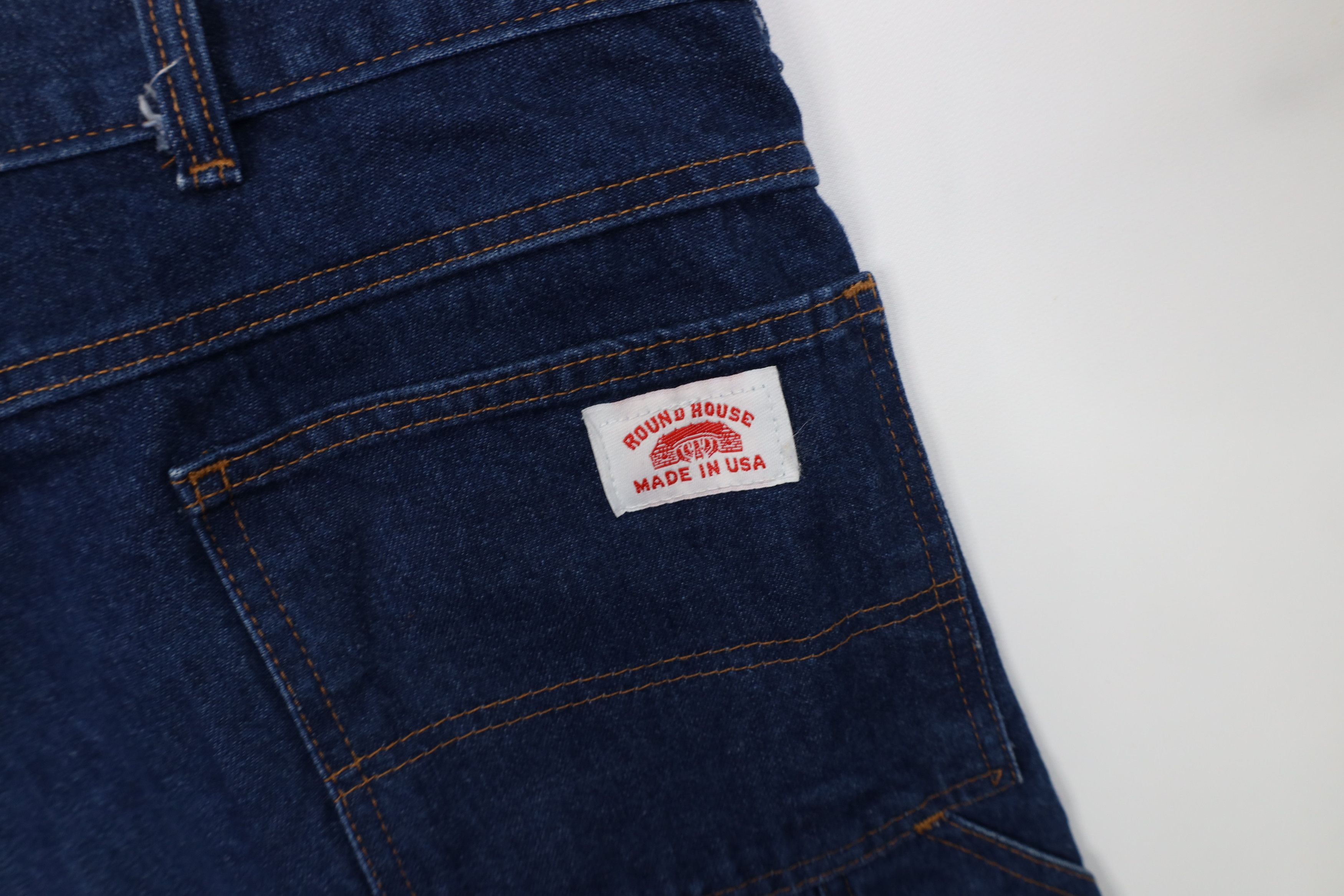 Vintage Vintage 90s Streetwear Wide Leg Dungaree Denim Jeans USA Size US 40 / EU 56 - 15 Thumbnail