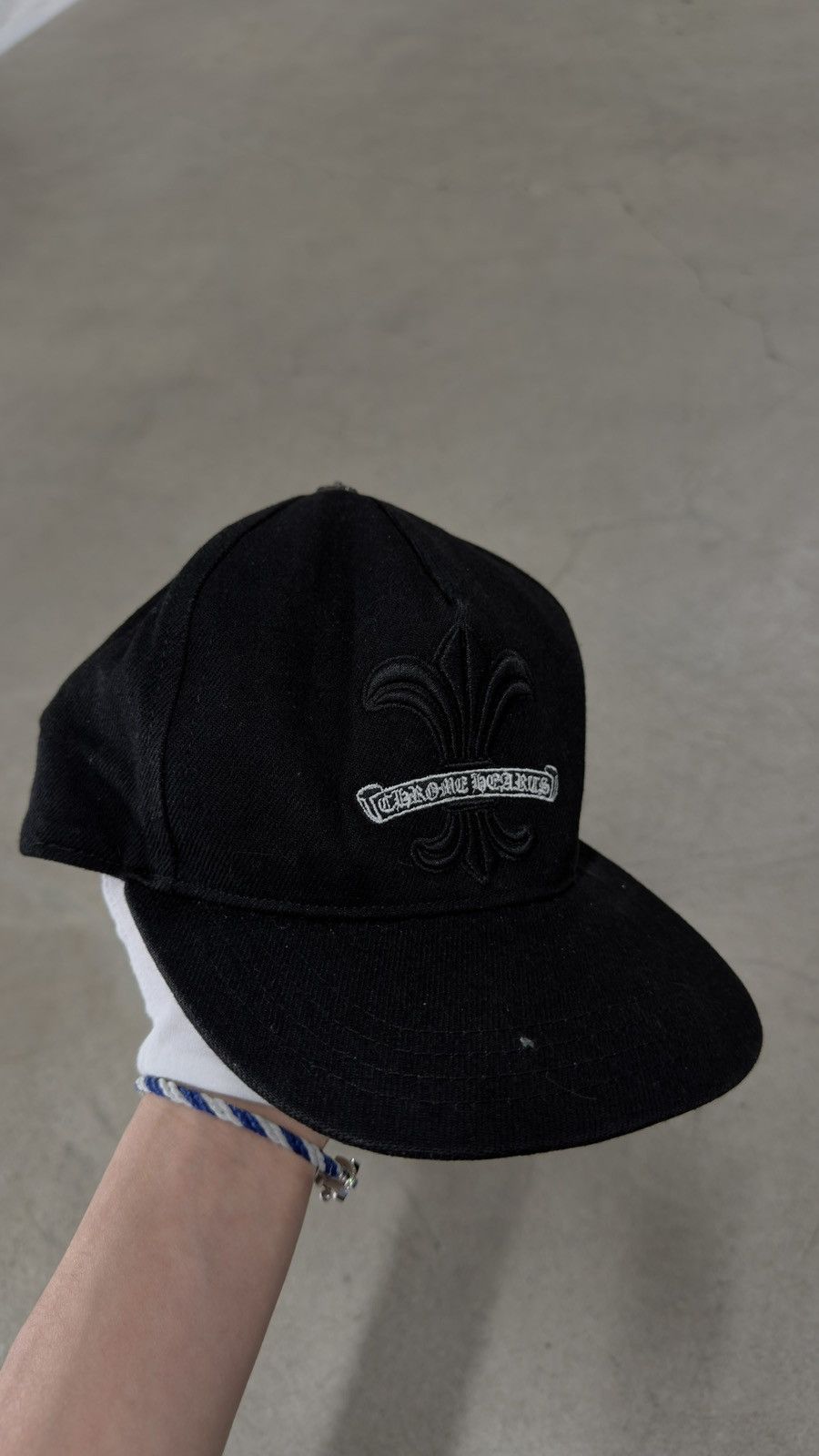Chrome Hearts Chrome Hearts Fleur Snapback Hat Size ONE SIZE - 1 Thumbnail