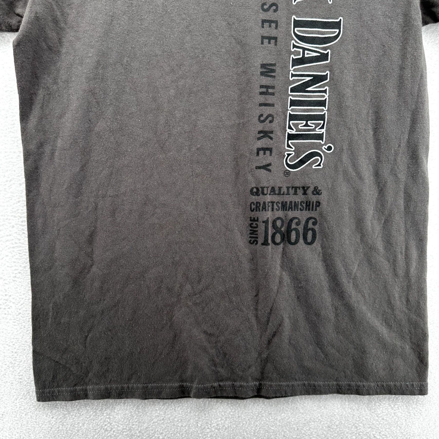 Vintage Jack Daniels Tennessee Whiskey Since 1866 T-Shirt Gray Men's Small Pullover Size US S / EU 44-46 / 1 - 6 Thumbnail