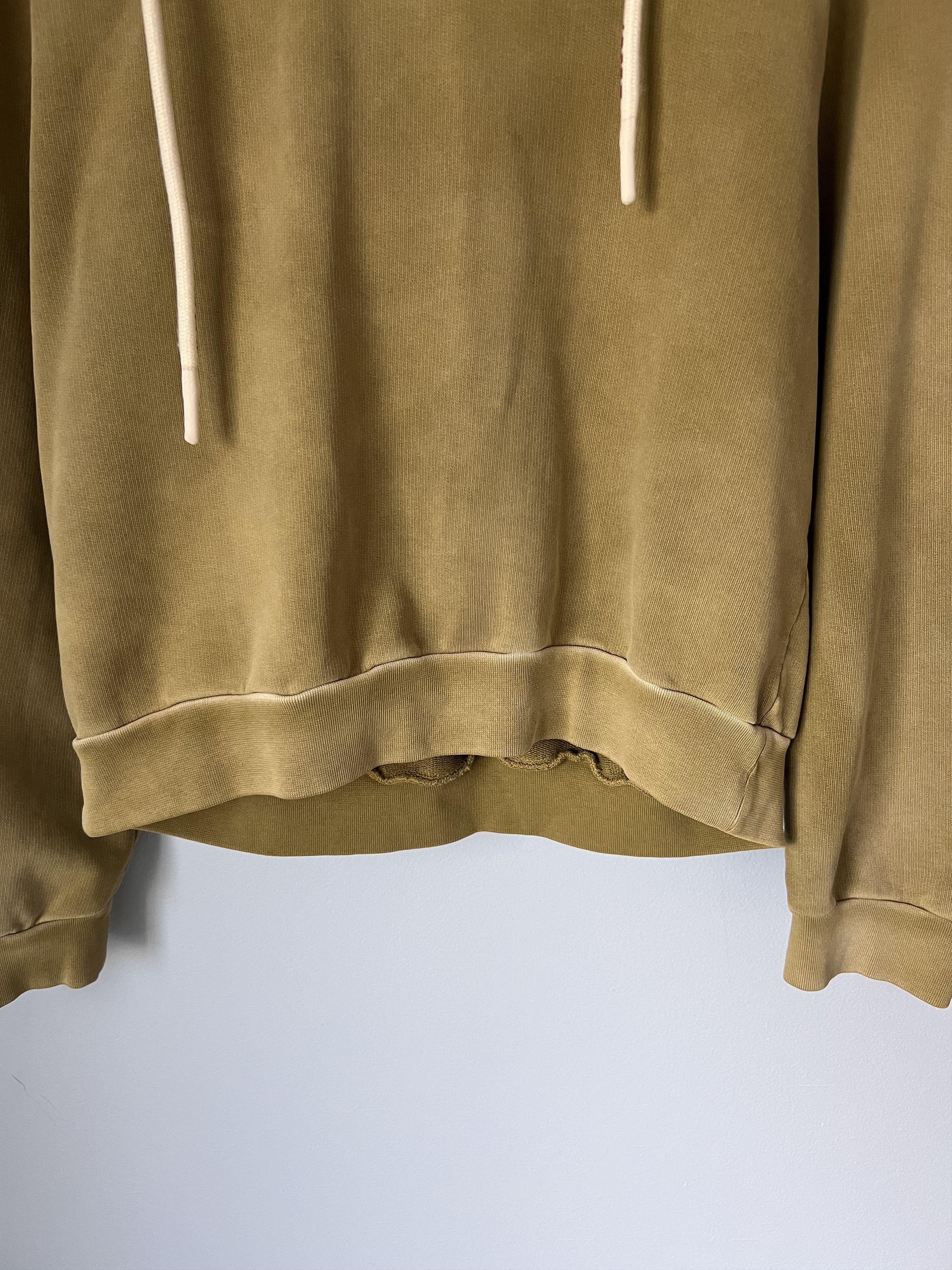 Marni Marni Overdyed Afterhood Hoodie in Steppe Size US S / EU 44-46 / 1 - 3 Thumbnail