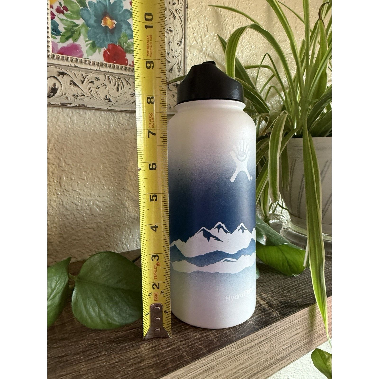 Other Hydro Flask 32 Oz Water Bottle Mountain Design, Stainless Size ONE SIZE - 8 Thumbnail