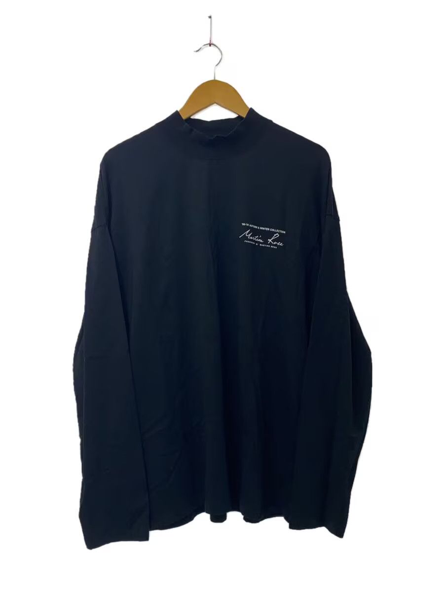 Martine Rose Mock Neck Logo Long Sleeve Tee Size US XL / EU 56 / 4 - 1 Thumbnail