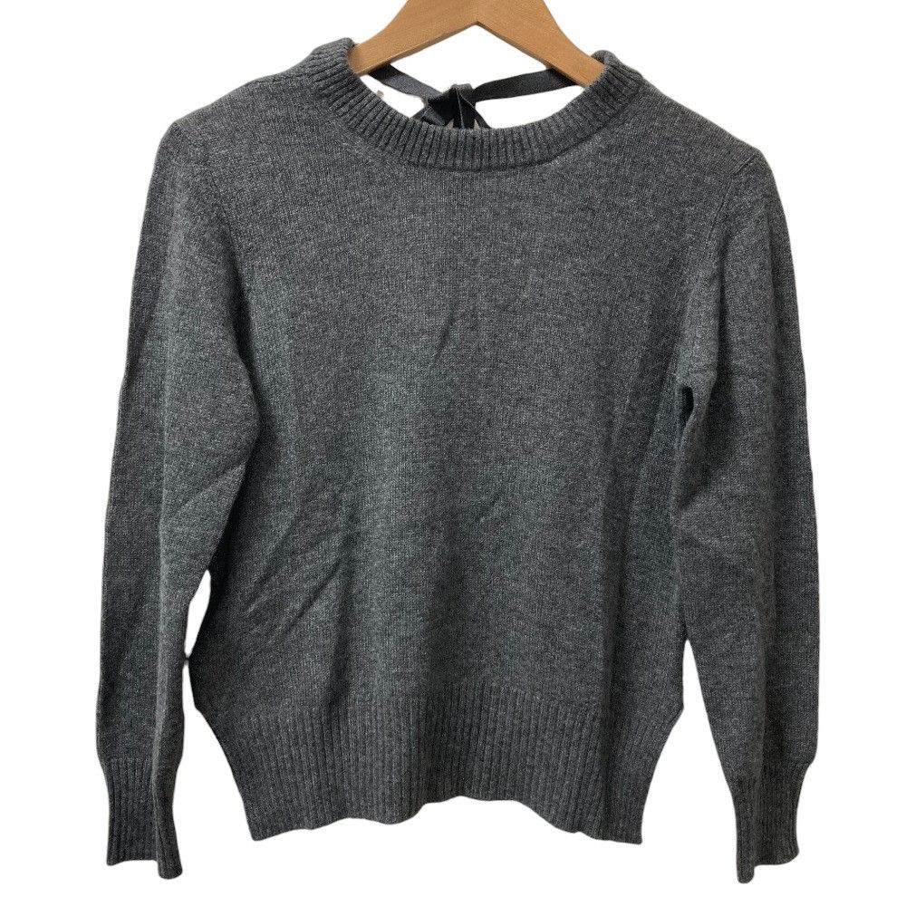 Prada Prada Prada Back Ribbon Cashmere Knit Sweater Others Tops DUTY FREE for USA Size ONE SIZE - 1 Thumbnail