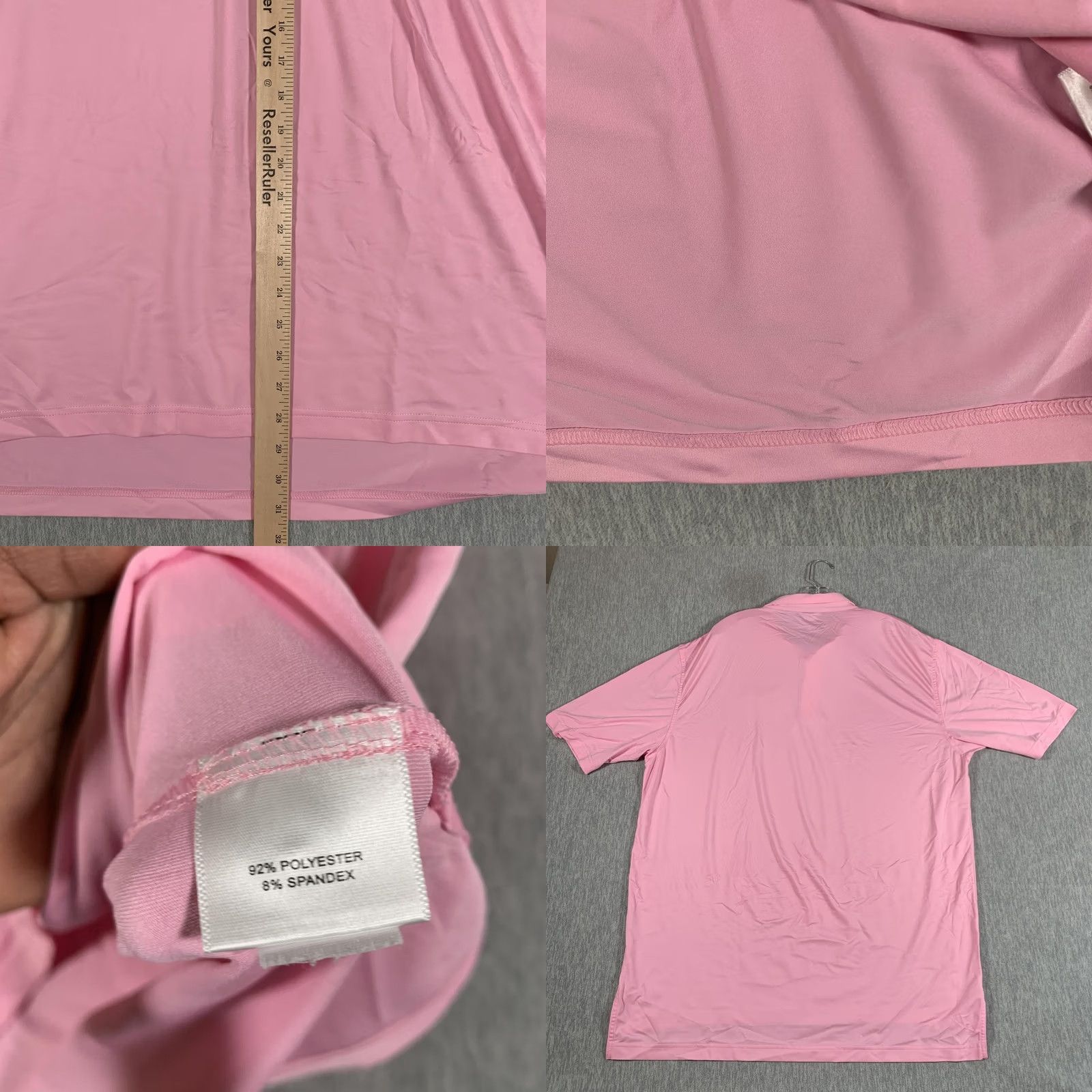Peter Millar Peter Millar Polo Shirt Mens Large Pink Summer Comfort Golf Performance Stretch Shirt Size US L / EU 52-54 / 3 - 8 Thumbnail