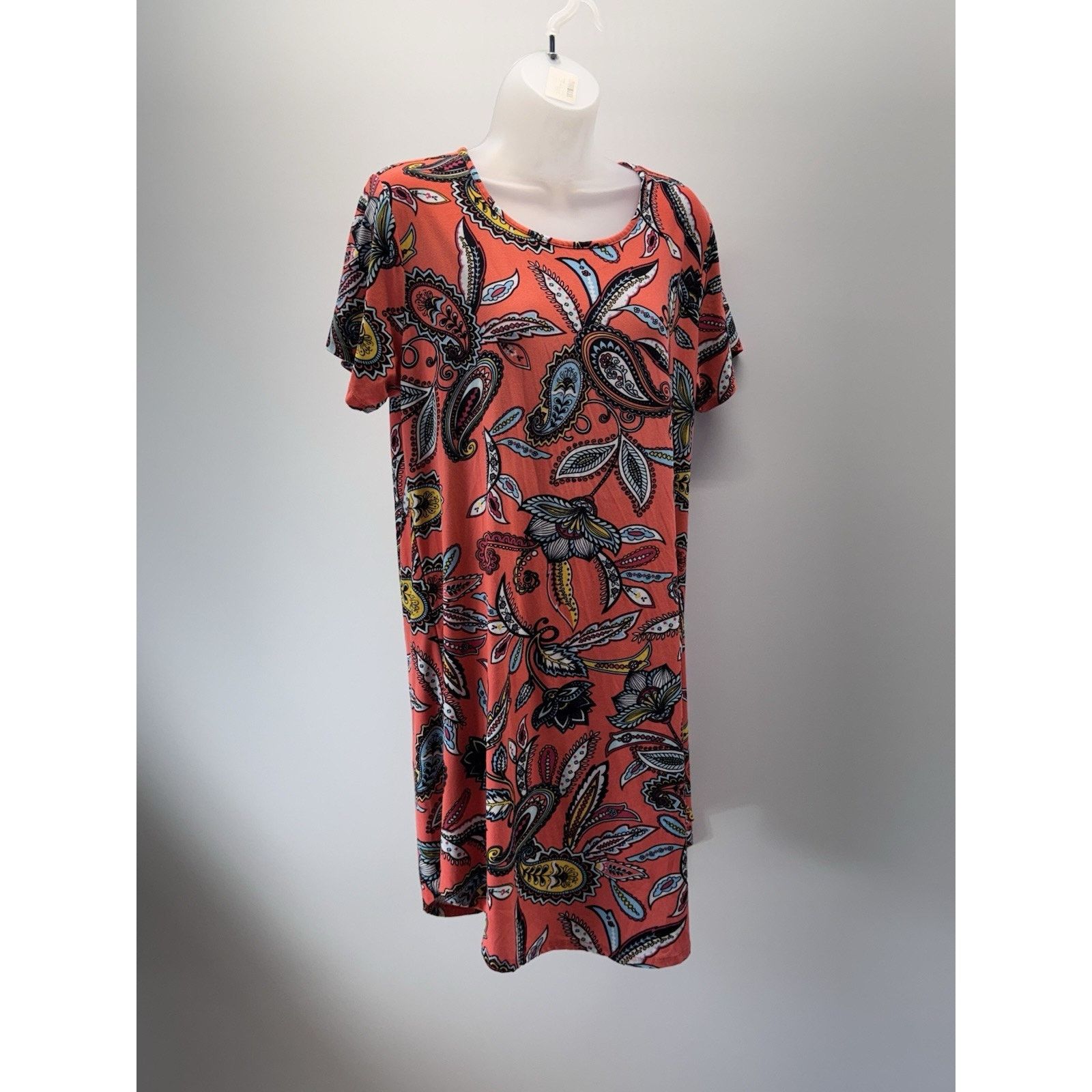 Other Bobbie Brooks Crew Neck Printed Dress Women’s Size L Size L / US 10 / IT 46 - 1 Thumbnail
