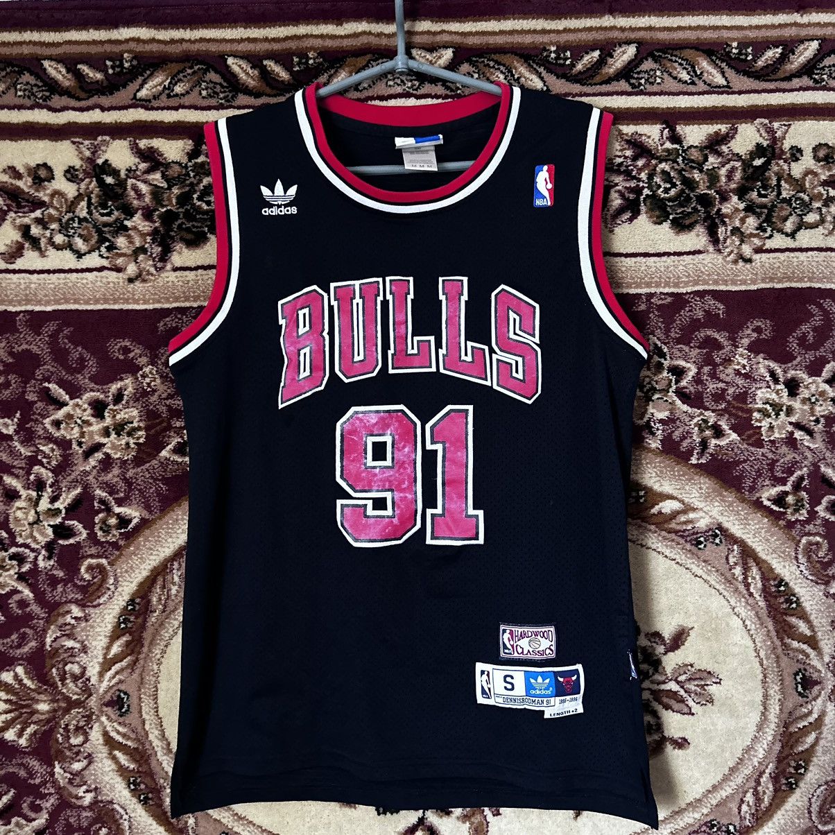 adidas CHICAGO BULLS 91 RODMAN L black