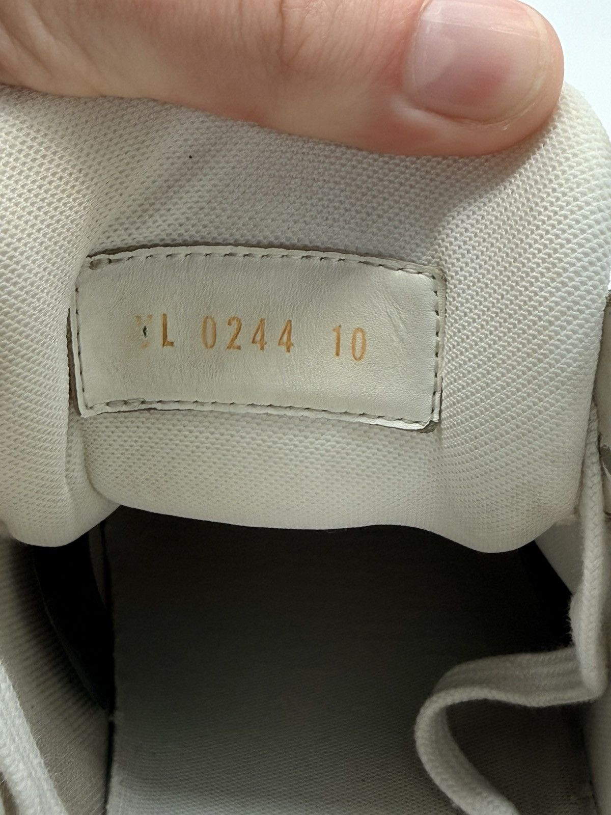 Louis Vuitton Size 11 - Louis Vuitton Denim Trainer Blue Size US 11 / EU 44 - 7 Thumbnail