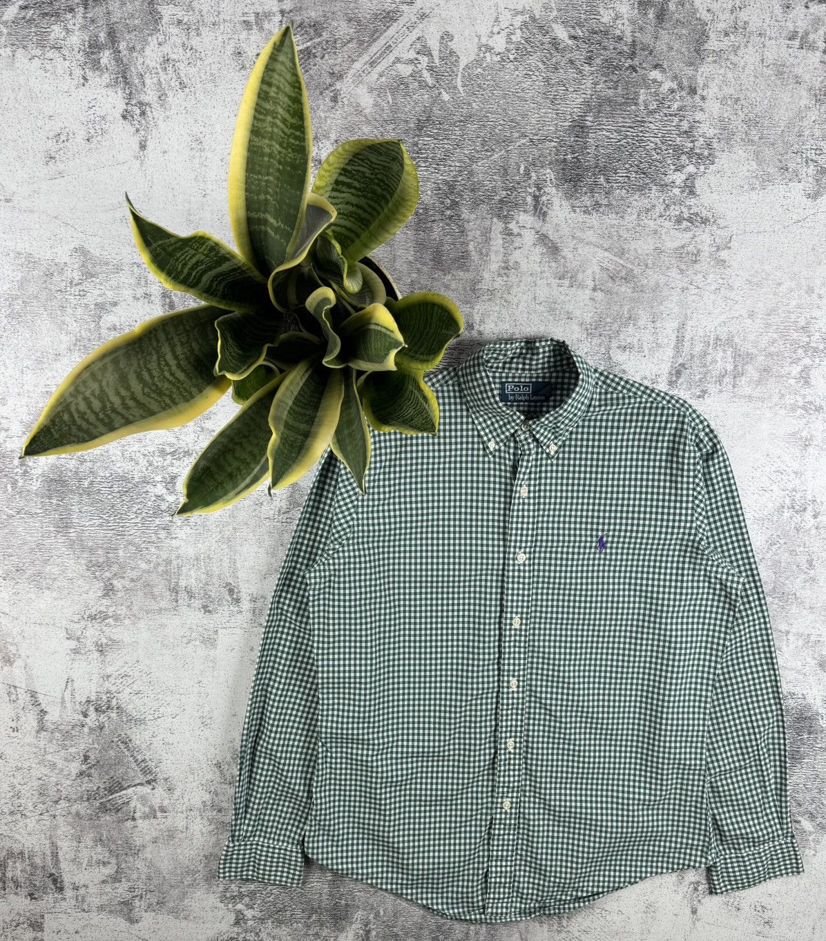 Polo Ralph Lauren Polo Ralph Lauren Checked Striped Longsleeve Button Shirt Size US M / EU 48-50 / 2 - 1 Thumbnail