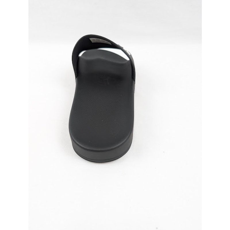 Balenciaga o1rshd1 Pool Logo Slides in Black/White Size US 12 / EU 45 - 10 Thumbnail