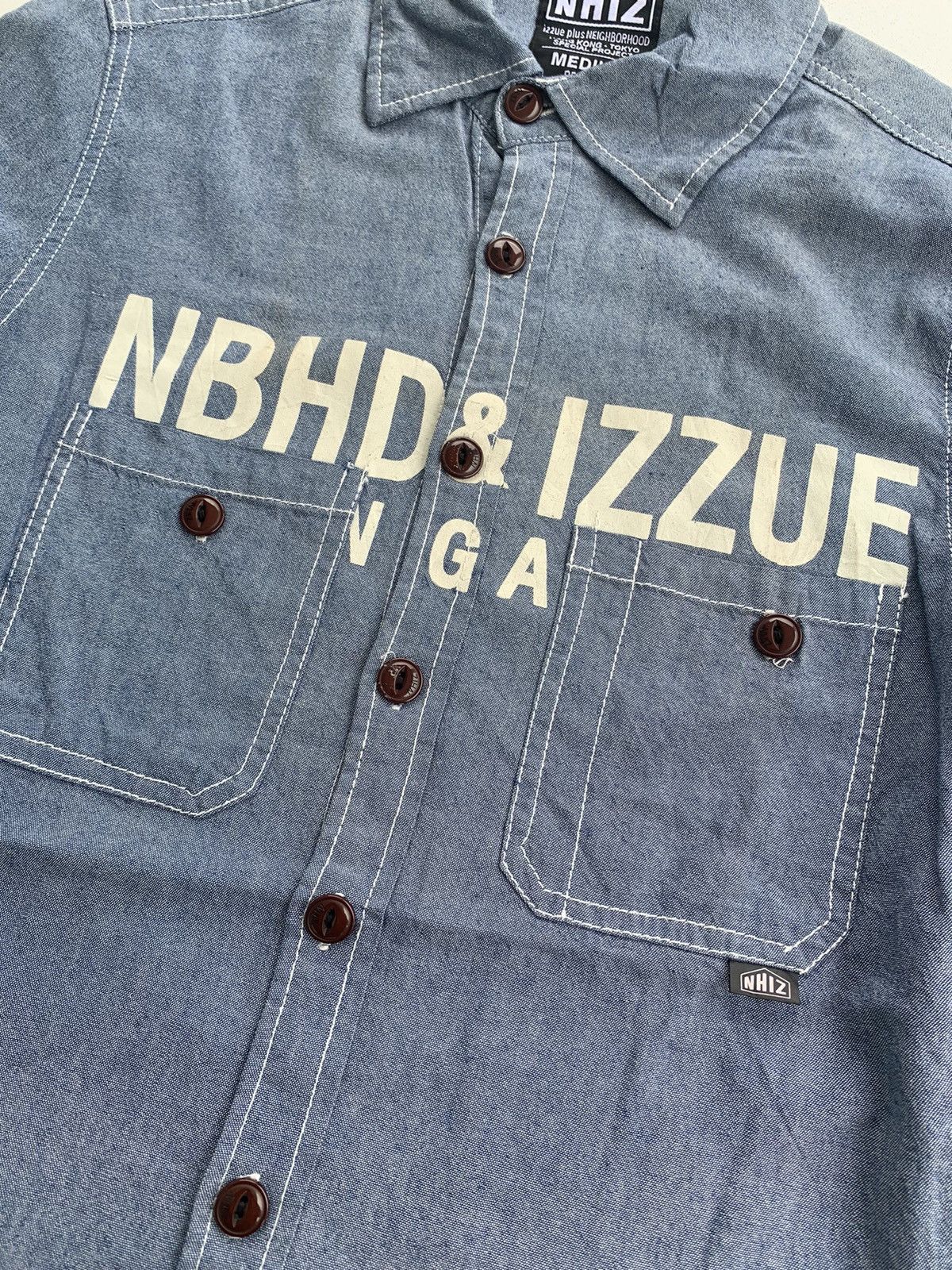 Neighborhood Button ups neighborhood x izzue spesial project Size US M / EU 48-50 / 2 - 3 Thumbnail
