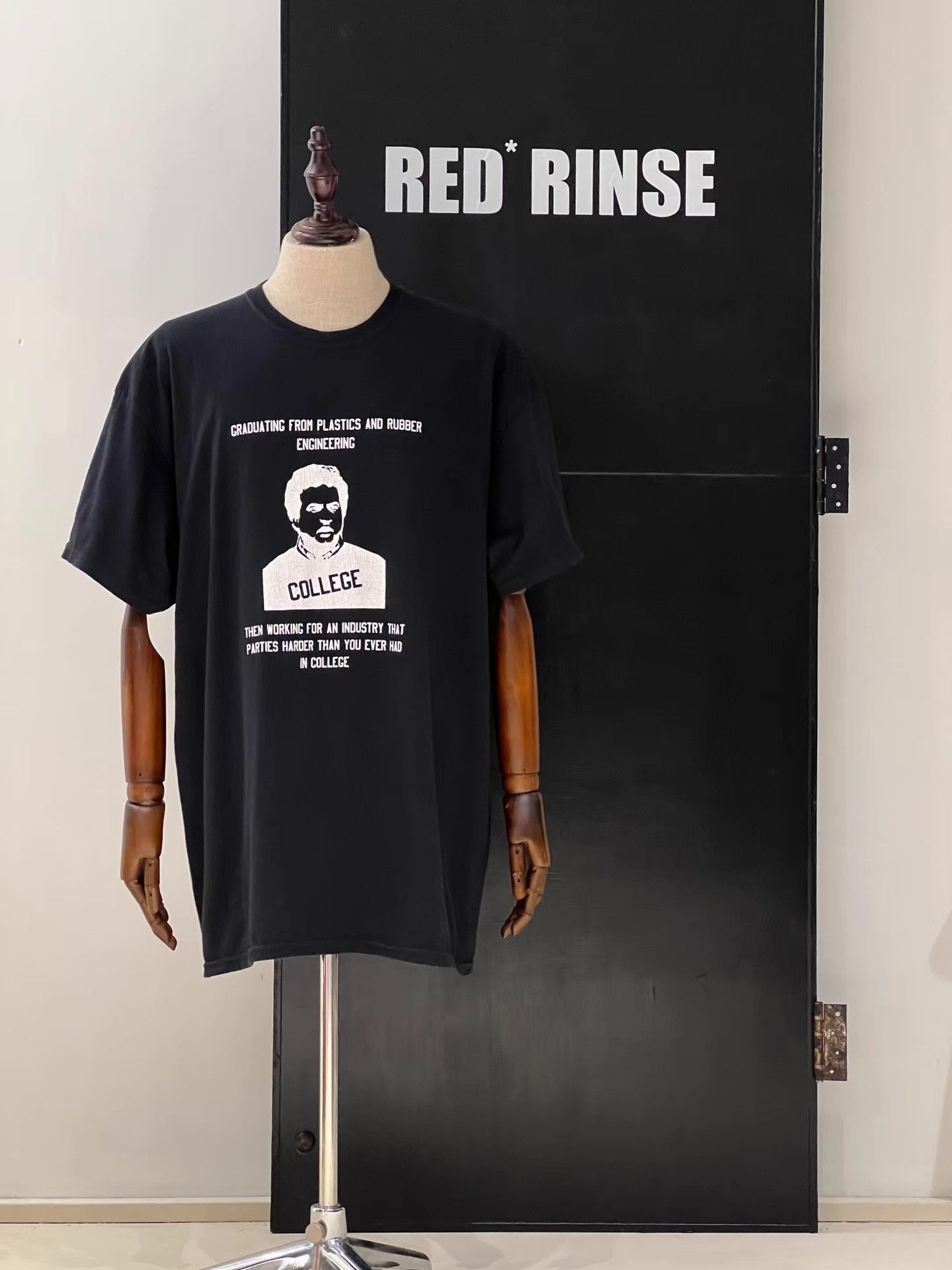 Vintage Vintage Portrait Slogan Short Sleeve T-shirt Q13 Size US XXL / EU 58 / 5 - 1 Thumbnail