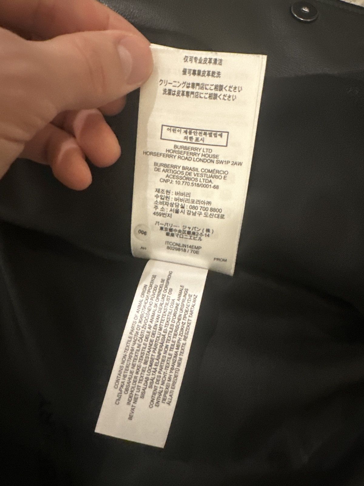 Burberry Burberry Leather Jacket Size US M / EU 48-50 / 2 - 11 Thumbnail